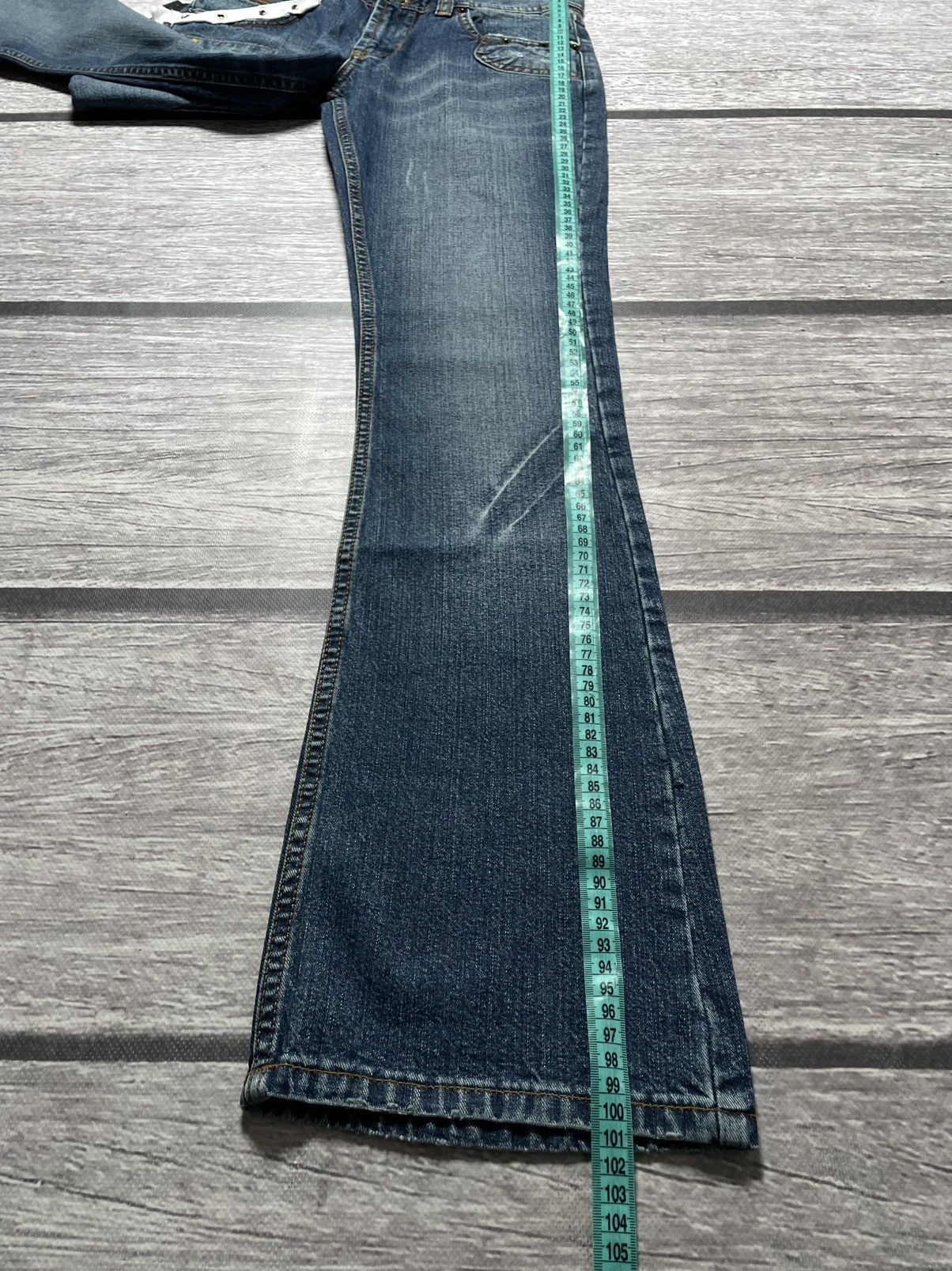 Dolce & Gabbana Dolce & Gabbana Vintage Archive Skull Flared Jeans Size 27" / US 4 / IT 40 - 14 Thumbnail