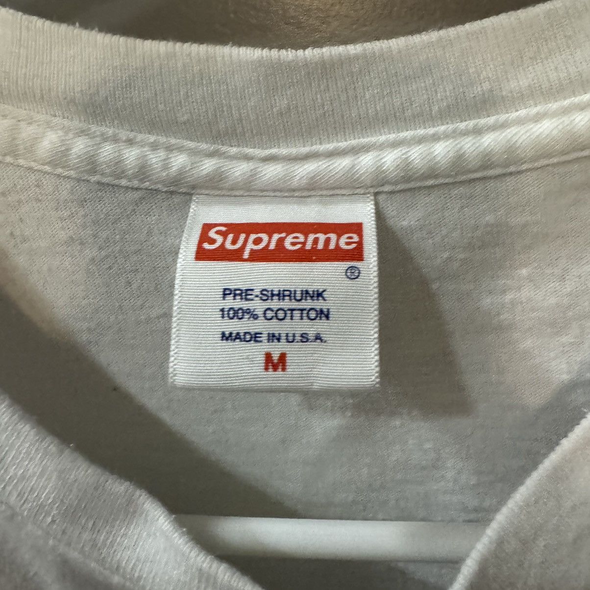 Supreme Supreme Splatter Tee White Size US M / EU 48-50 / 2 - 3 Thumbnail