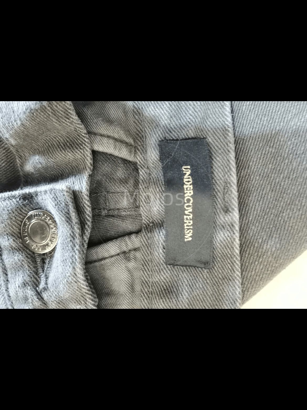Undercover Sz 2 Undercover 14SS Distressed Zip Denim-2508 Size US 28 / EU 44 - 4 Thumbnail