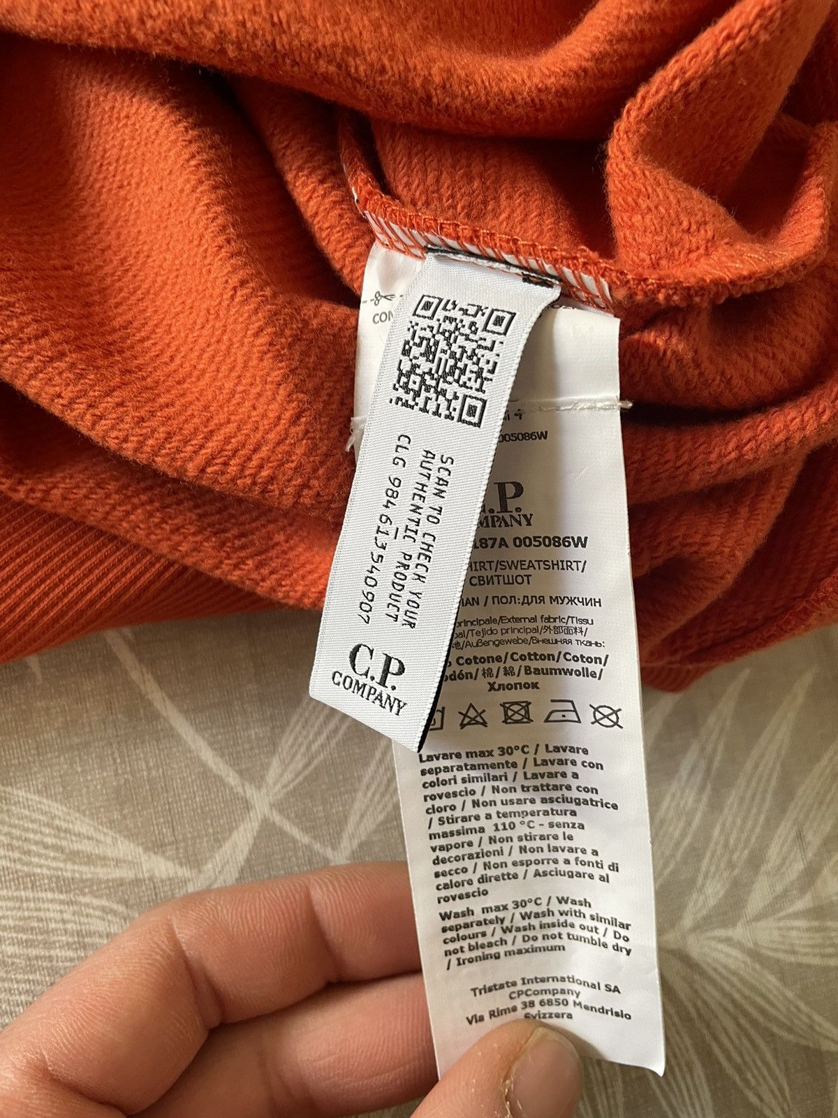 C.P. Company Cp Company orange sweater Size US L / EU 52-54 / 3 - 3 Thumbnail