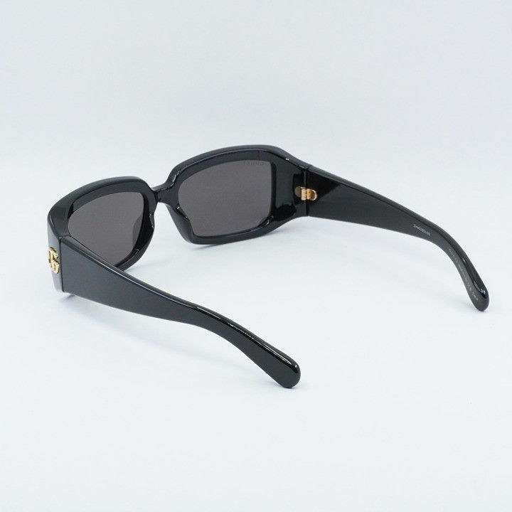 Gucci Gucci GG1403S 001 Women Sunglasses Black Rectangle Frame Size ONE SIZE - 4 Thumbnail