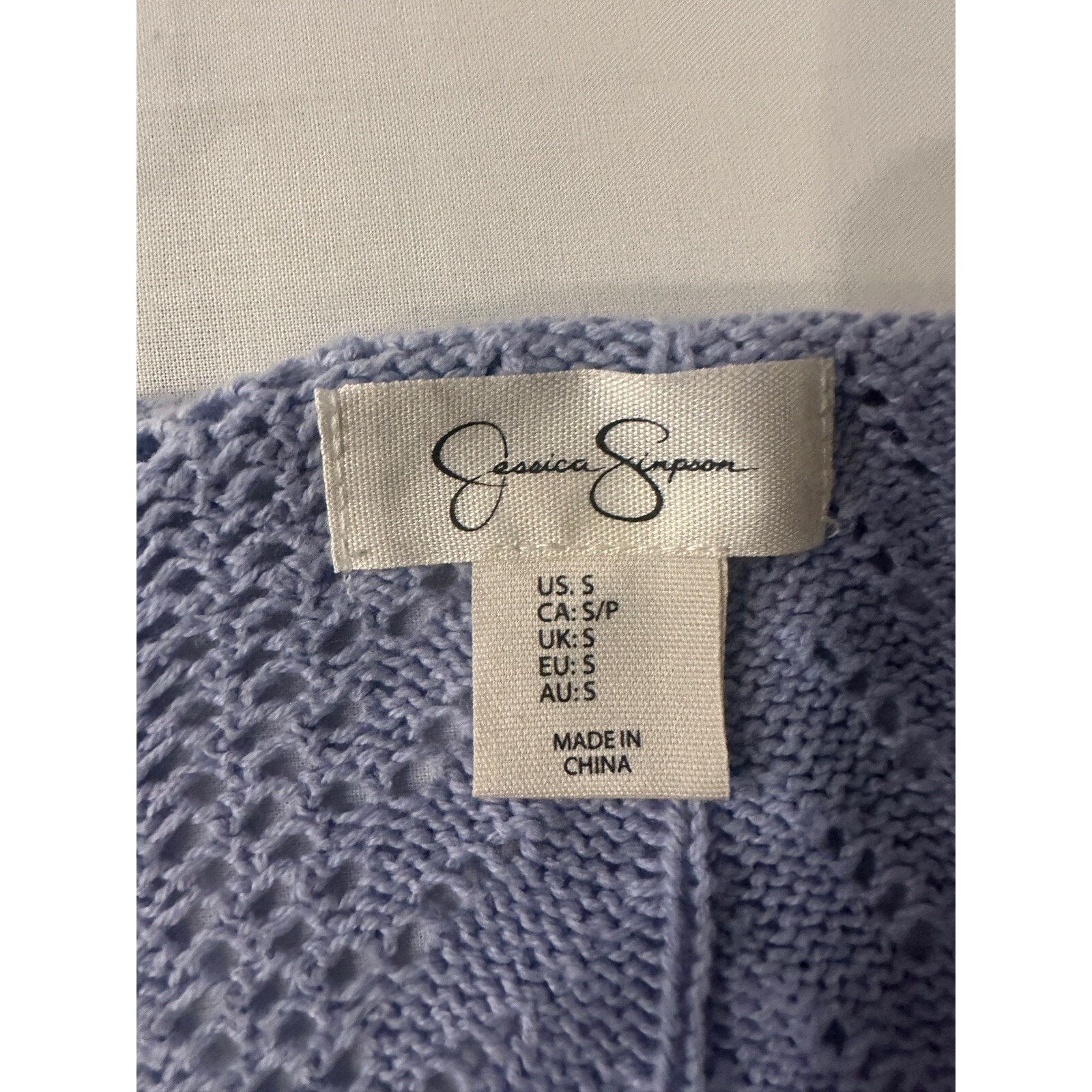 Express Jessica Simpson Knit Cardigan Light Purple S Express Size S / US 4 / IT 40 - 2 Thumbnail