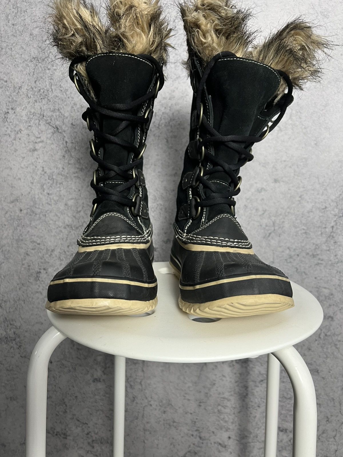 SOREL Sorel Duck Boots Faux Fur Lined Lace Up Winter Shoes Size US 6 / IT 36 - 6 Thumbnail