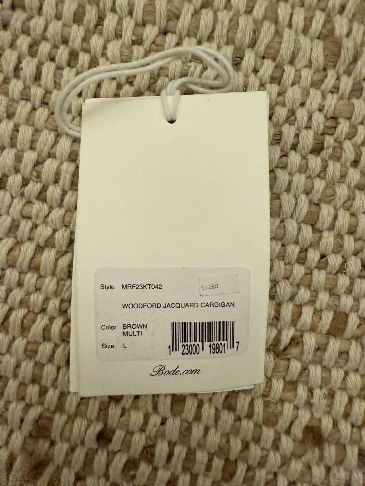 Bode BODE Woodford Jacquard Cardigan Size US L / EU 52-54 / 3 - 8 Thumbnail
