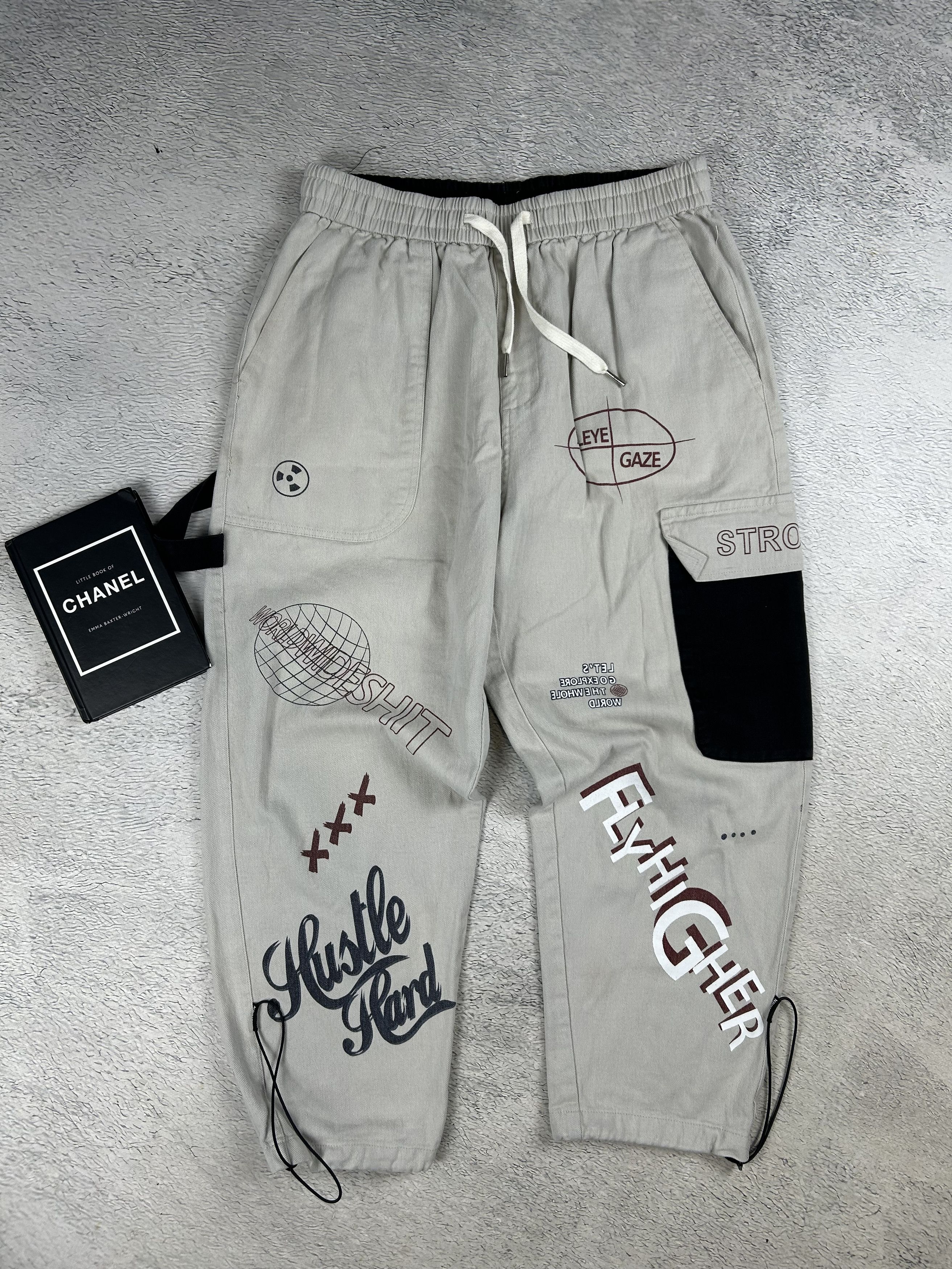 Southpole Cargo Baggy pants AOP Streetwear Straight Drill Multipocket Size US 32 / EU 48 - 5 Thumbnail