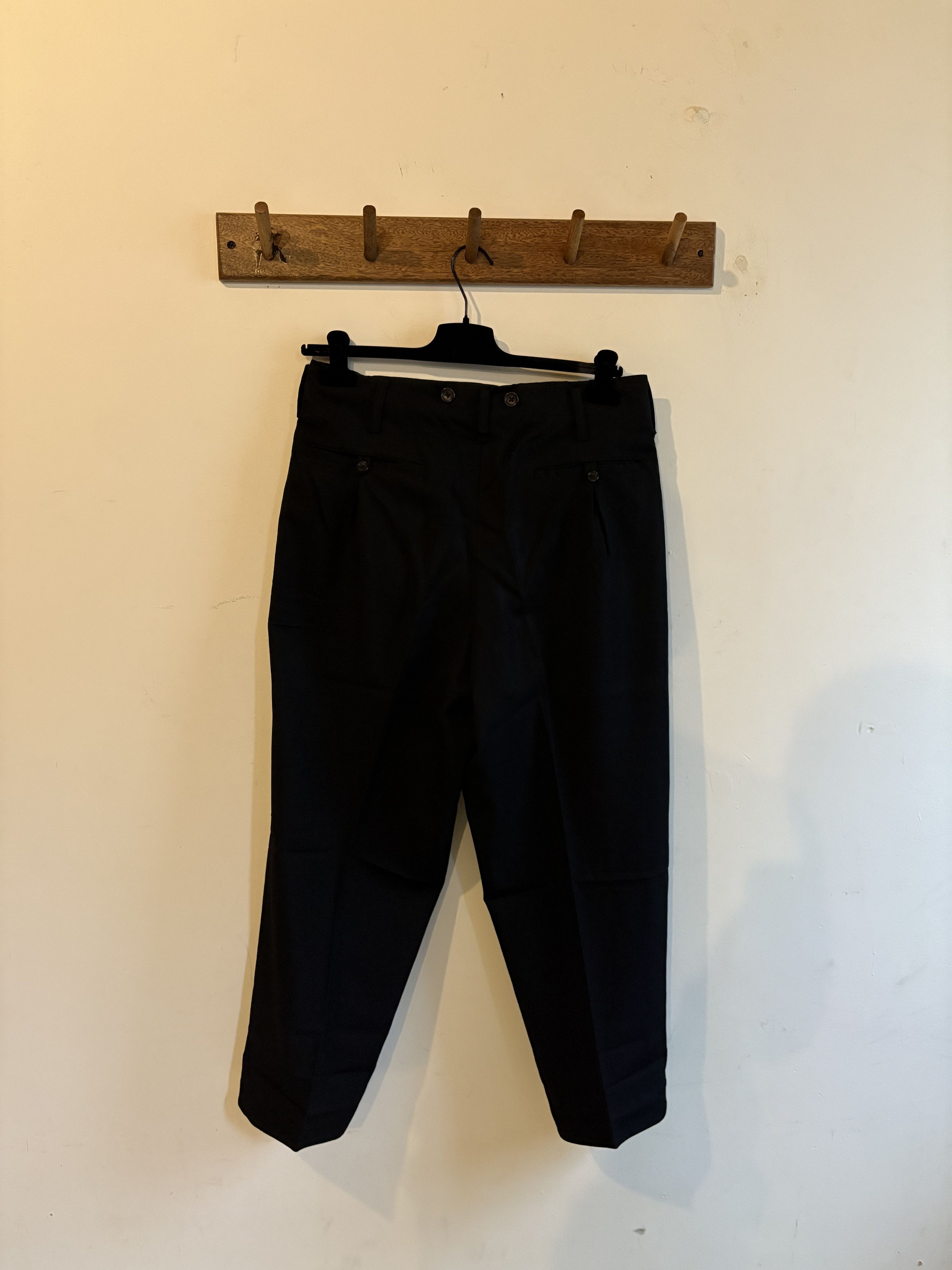 Yohji Yamamoto Yohji Yamamoto Pour Homme Tuck Pants Size 40R - 5 Thumbnail