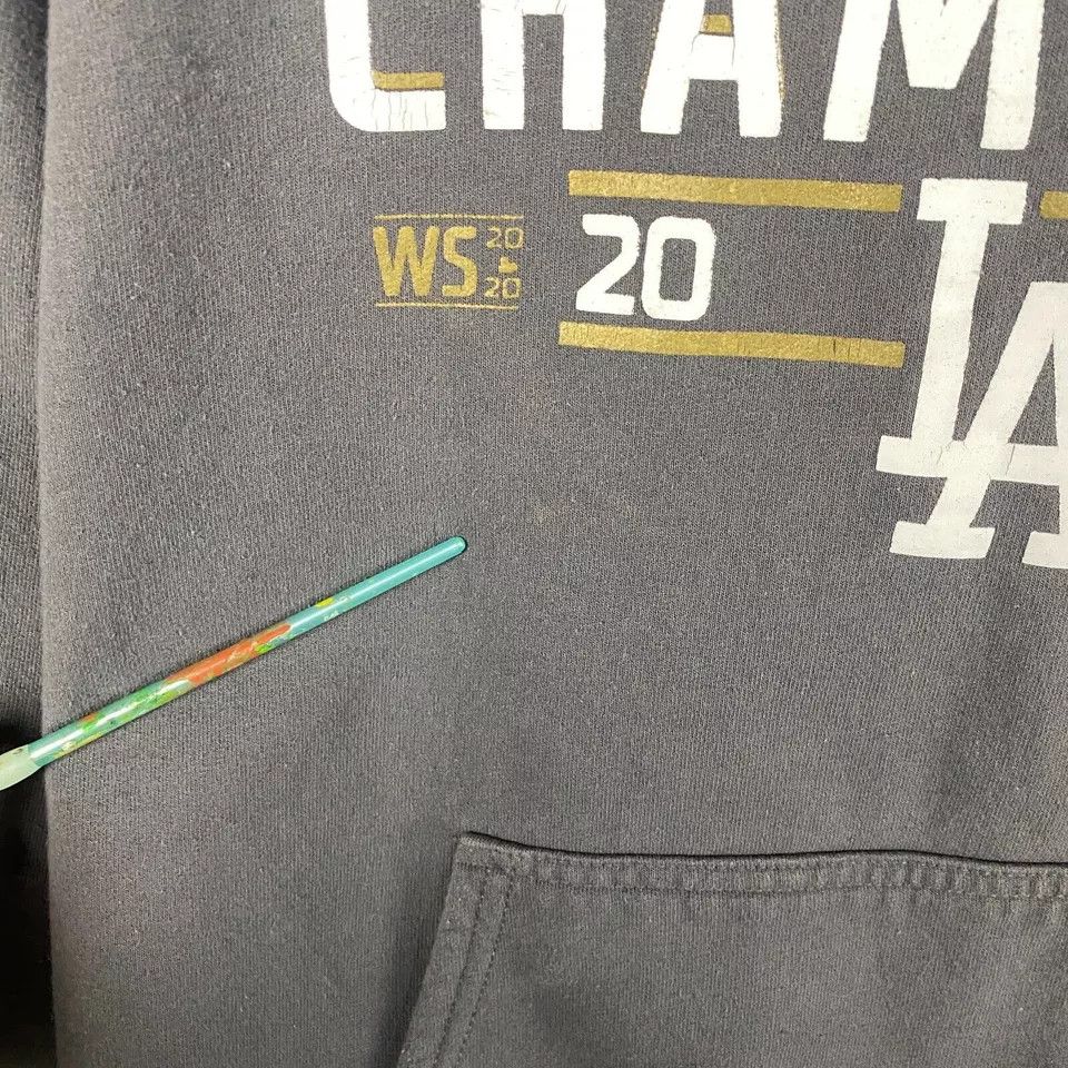 Other World Series Champions 2020 LA Baseball Hoodie Men's Small Size US S / EU 44-46 / 1 - 2 Thumbnail