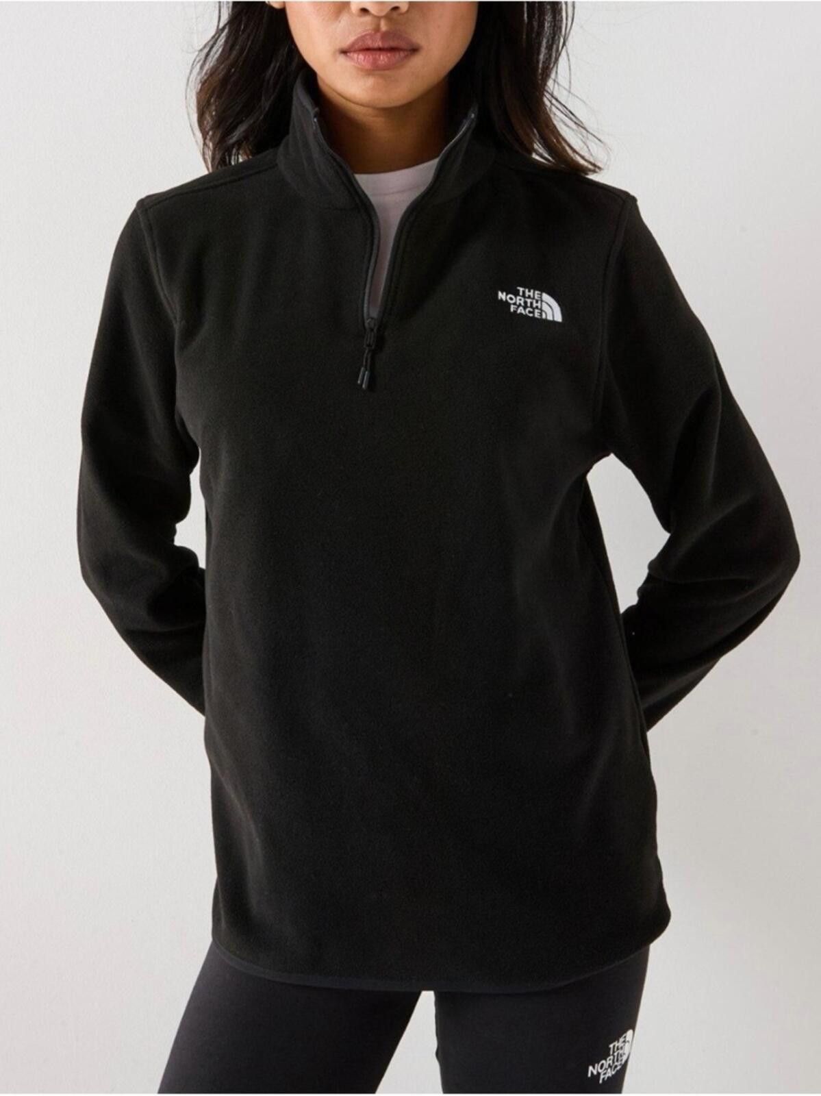 The North Face The North Face / Glacier Fleece 1/4 Zip / Black Size M / US 6-8 / IT 42-44 - 3 Thumbnail
