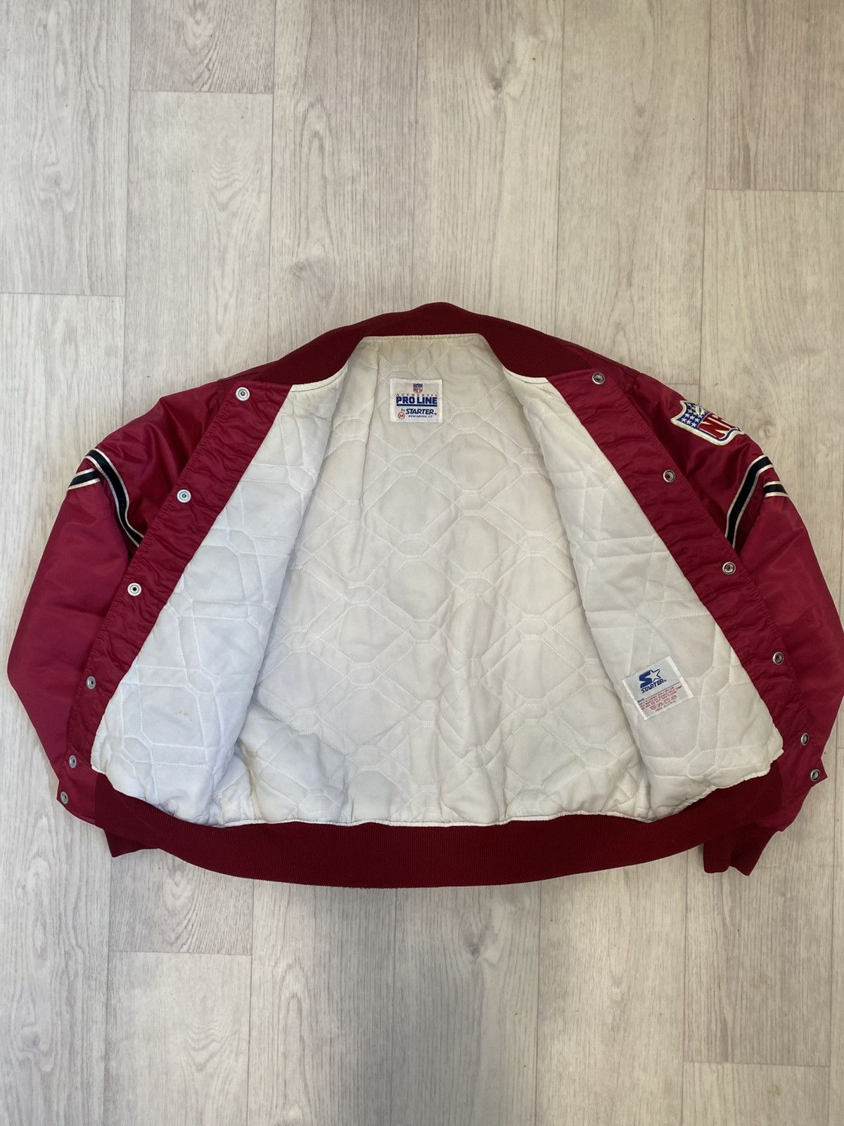 NFL × Starter × Vintage Starter Phoenix Cardinals vintage Bomber Jacket Size M NFL Size US M / EU 48-50 / 2 - 3 Thumbnail