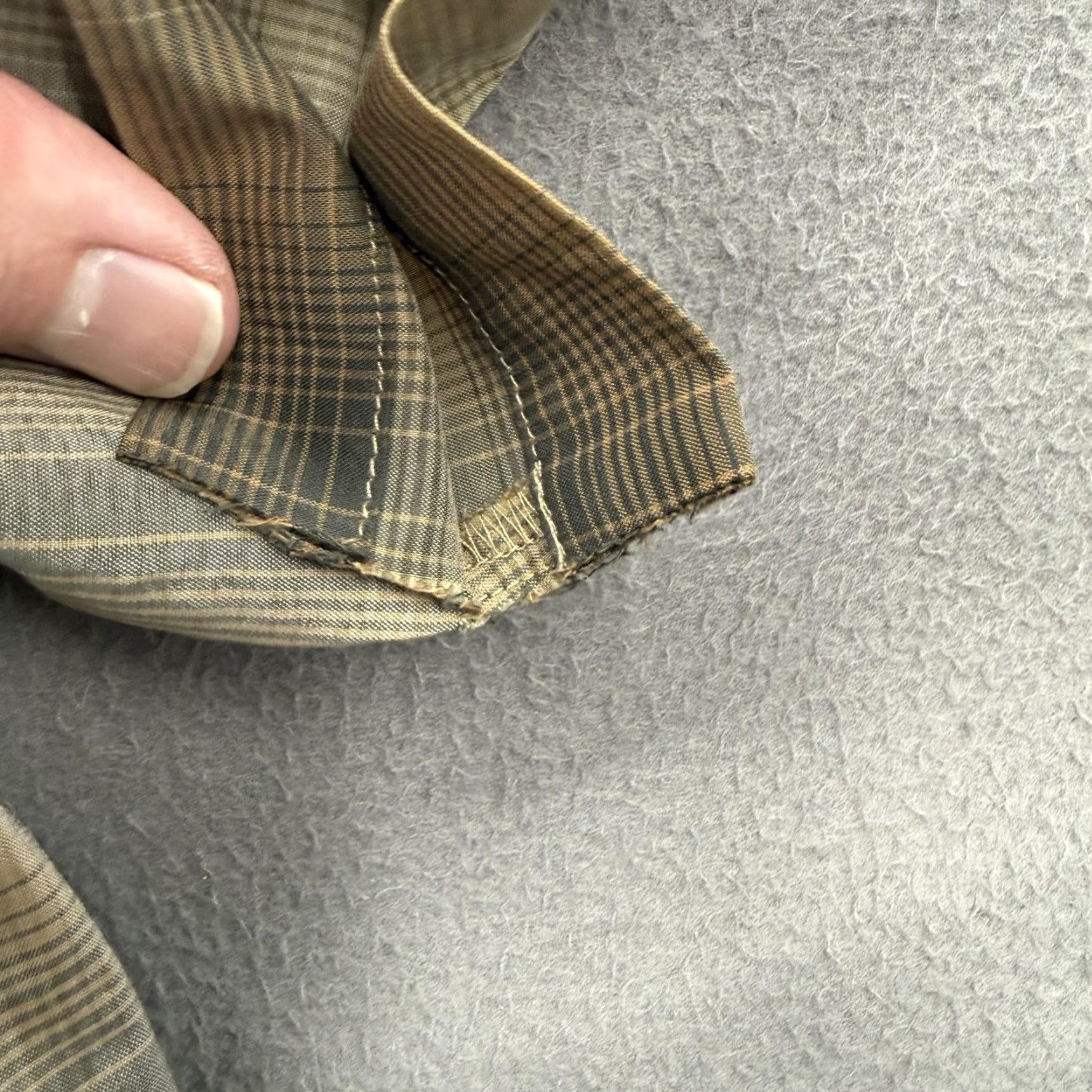 Vintage KUHL Shirt Mens Medium Brown Plaid Short Sleeve Snap Front Outdoor Hiking Casual Travel Size US M / EU 48-50 / 2 - 2 Thumbnail