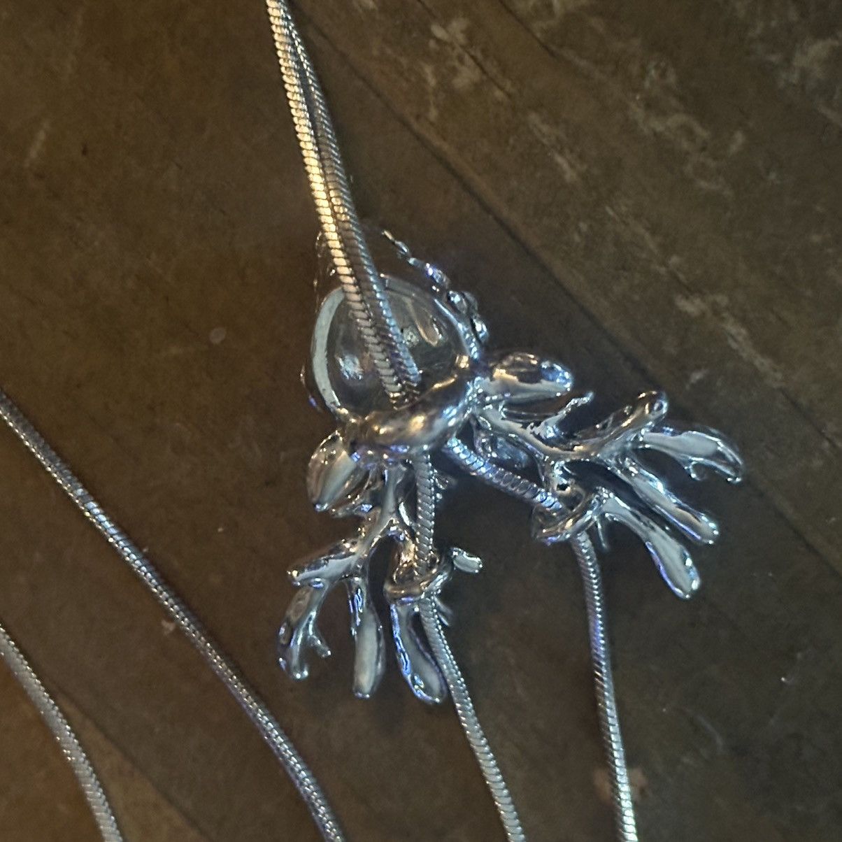 Other Silver tone rhinestone deer sliding lariat necklace Size ONE SIZE - 5 Thumbnail