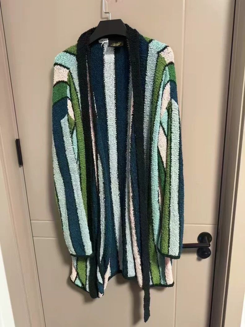 Loewe LOEWE Striped tie-on cardigan sweater Size M / US 6-8 / IT 42-44 - 1 Thumbnail