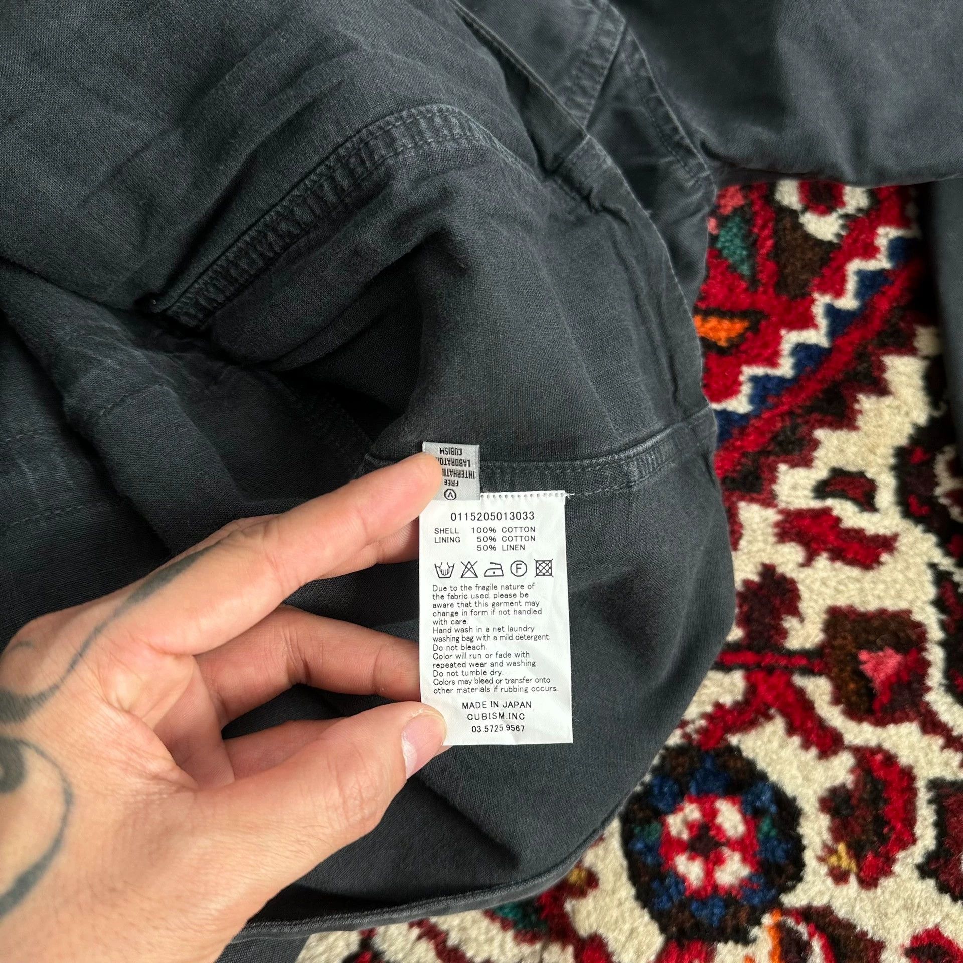 Visvim visvim 15AW ACHSE PATCHES jacket size 1 Size US S / EU 44-46 / 1 - 7 Thumbnail