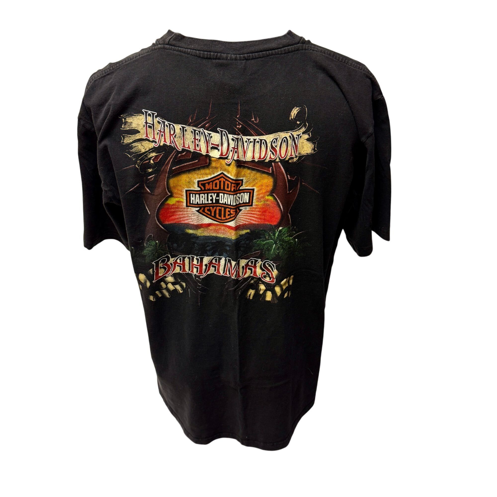 Harley Davidson Harley Davidson Motorcycles TROPICAL BAHAMAS Biker T Shirt Size US XXL / EU 58 / 5 - 3 Thumbnail