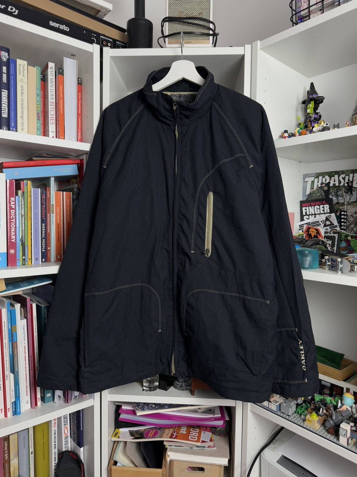 Vintage y2k Oakley light snowboard ski jacket XL gorpcore 90s