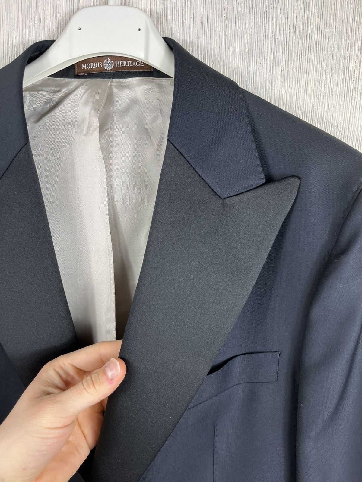 Designer × Morris Morris Heritage wool blazer jacket Vitale Barberis Canonico Size US L / EU 52-54 / 3 - 8 Thumbnail
