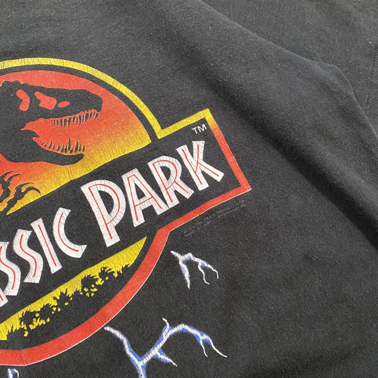 Other VINTAGE JURASSIC PARK TEE BIG LOGO SINGLE 1992 Size US L / EU 52-54 / 3 - 5 Thumbnail