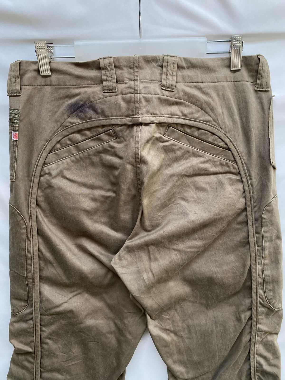 291295=Homme Vintage 291295=Homme Utility Double Knee Multi-zipper Pants Size US 31 - 13 Thumbnail