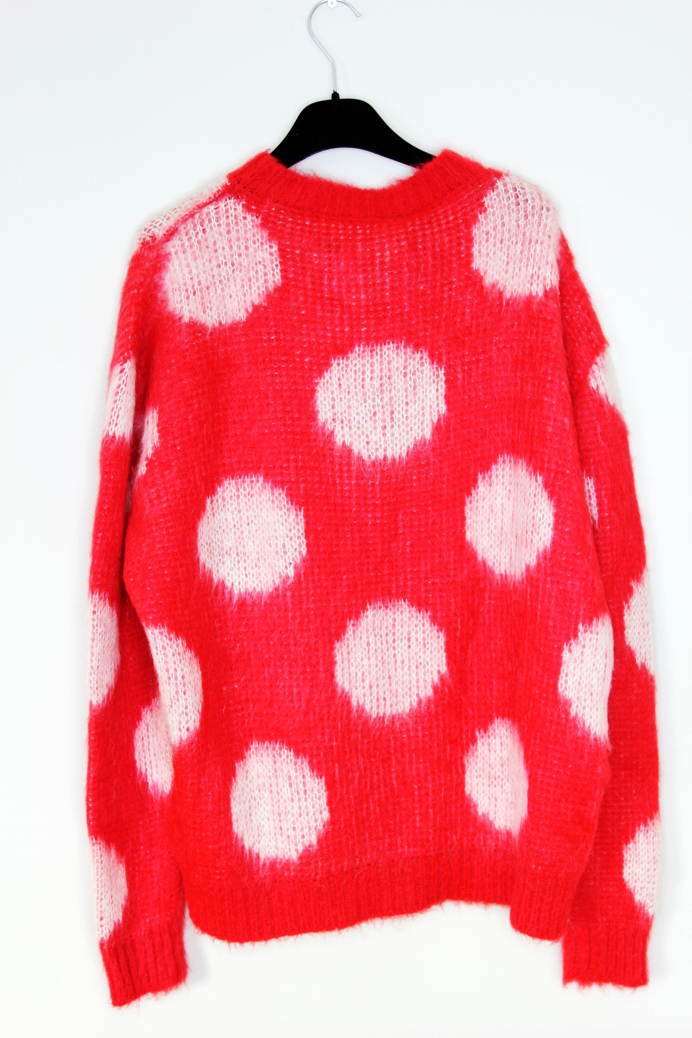 Marni BNWT AW23 MARNI BRUSHED DOTS FUZZY WUZZY SWEATER 50 Size US M / EU 48-50 / 2 - 3 Thumbnail