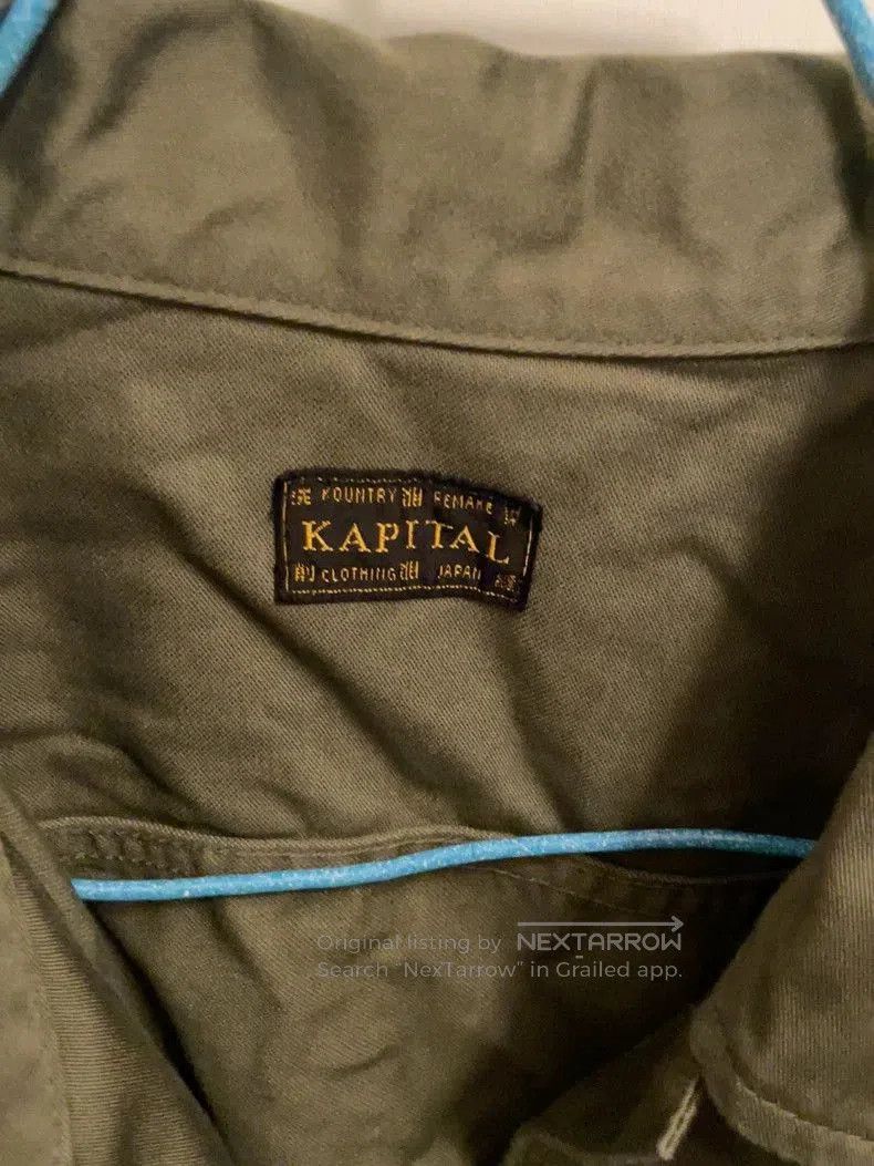 Kapital KAPITAL Cotton Smiley Face Men's Jacket. Size US M / EU 48-50 / 2 - 3 Thumbnail