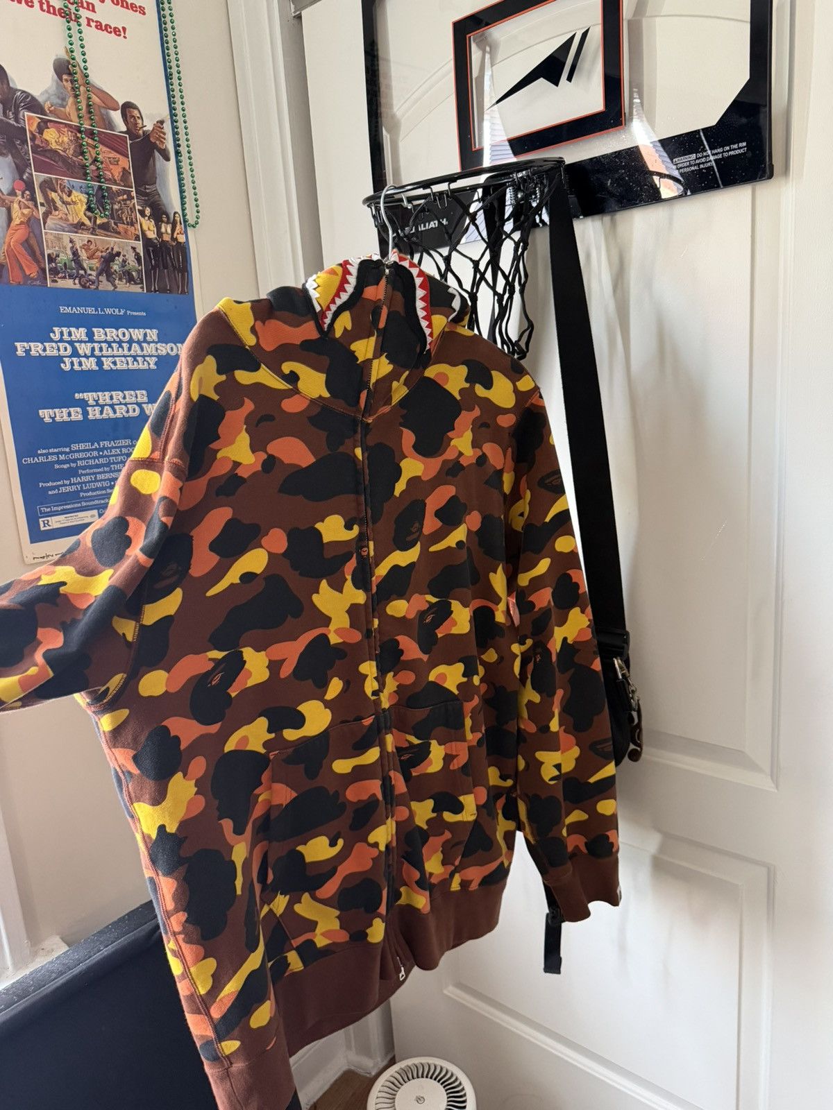 Bape BAPE HOODIE- FULL SHARK ZIP Size US XXL / EU 58 / 5 - 14 Thumbnail