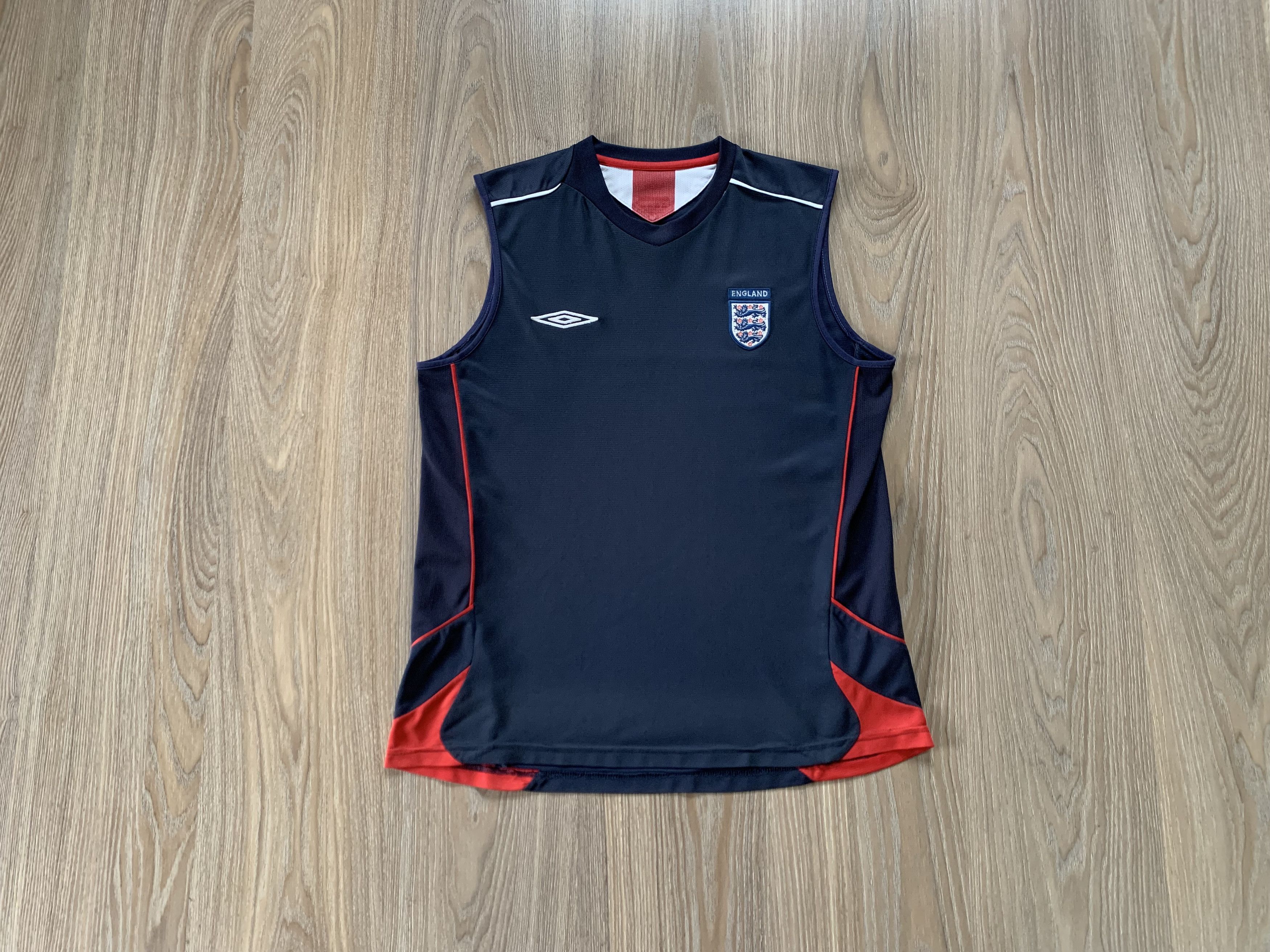 Umbro Umbro England Sleeveless Soccer T Size US S / EU 44-46 / 1 - 2 Thumbnail