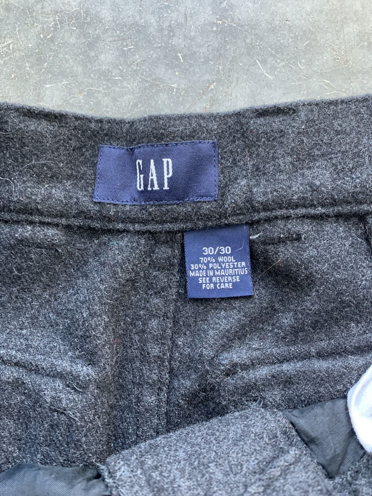 Gap Crazy Vintage Y2K Gap Wool Cargo Pants 30x30 Baggy Fit Size US 30 / EU 46 - 4 Thumbnail