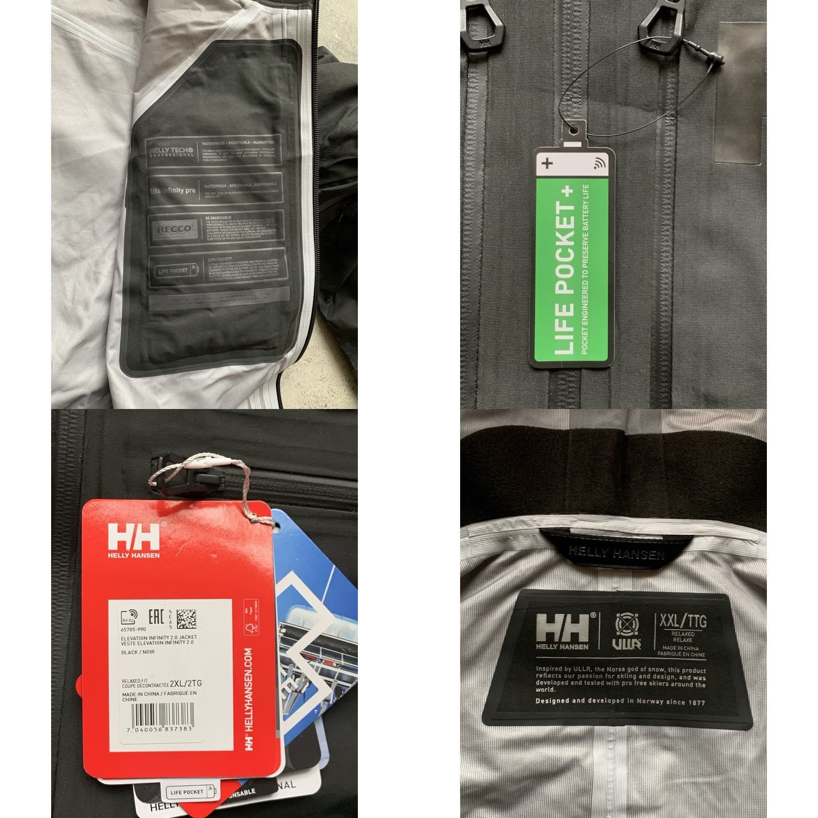 Helly Hansen E11 STATE OF ELEVENATE JACKET Ski Windbreaker Men L Adult Copper 2XL Gore-Tex Full Zip Size US L / EU 52-54 / 3 - 8 Thumbnail