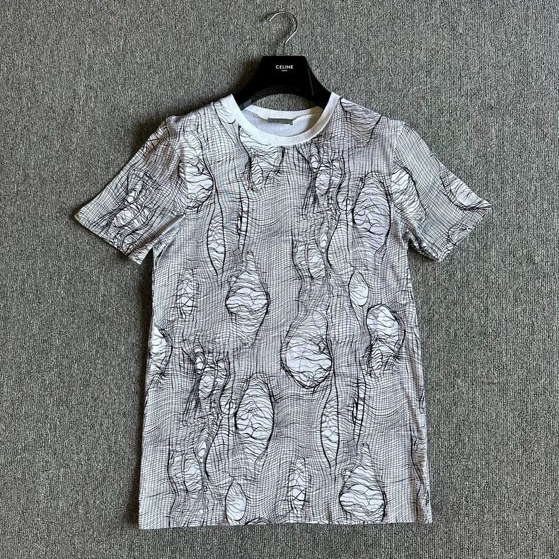 Dior Dior Eroded psychedelic spider web short-sleeved T-shirt 25 Size US S / EU 44-46 / 1 - 1 Thumbnail