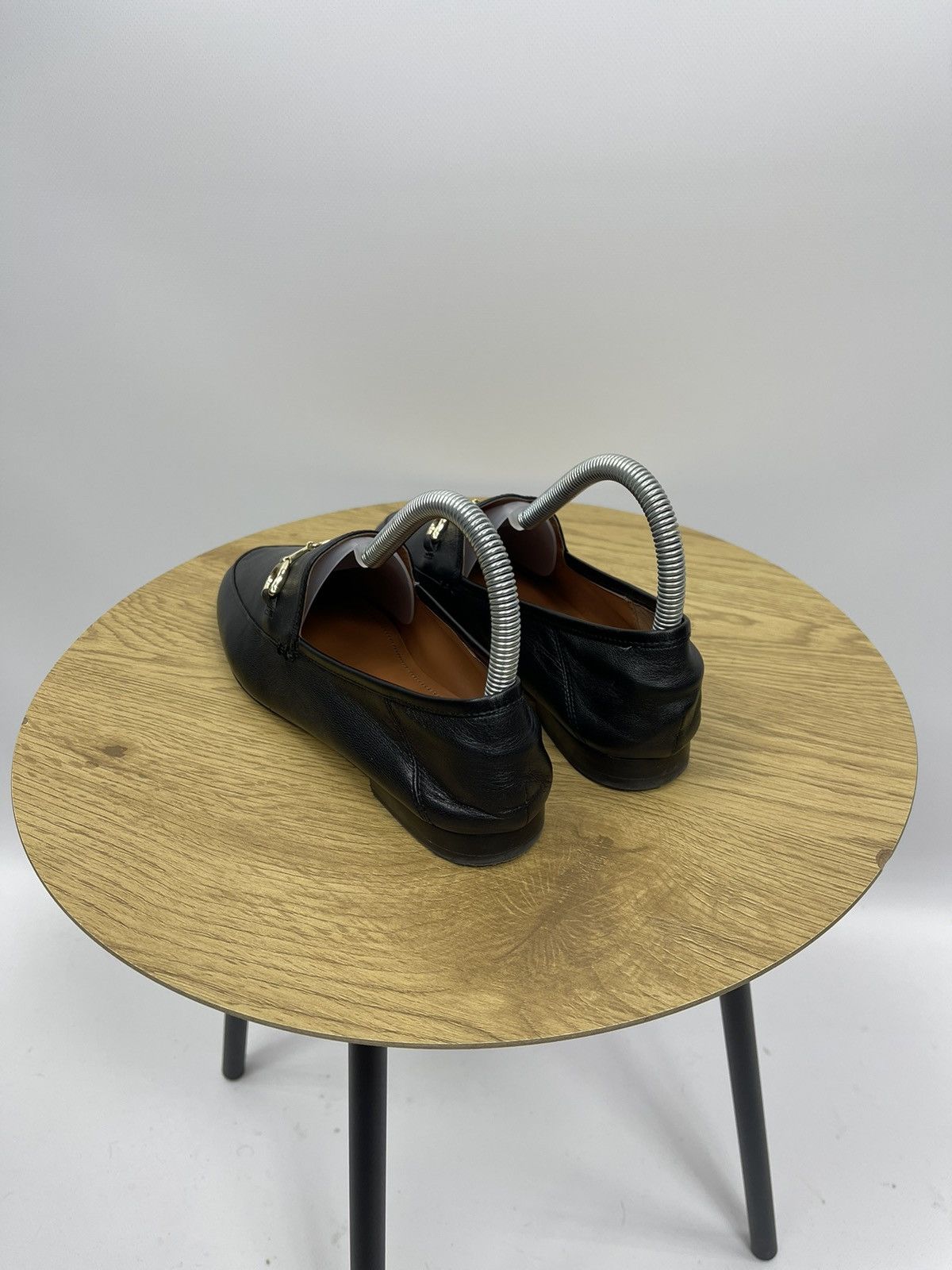 Coach Coach Women’s Loafer Shoes Size 6 US Leather Black Gold Size US 6 / IT 36 - 4 Thumbnail