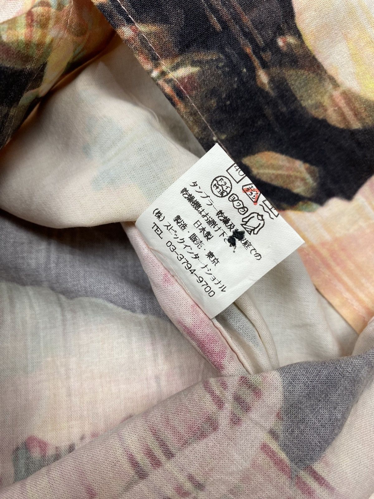 If Six Was Nine × Le Grande Bleu (L.G.B.) × Tornado Mart 2000s Tornado Mart - Fantasy Rose Shirt Size US M / EU 48-50 / 2 - 6 Thumbnail