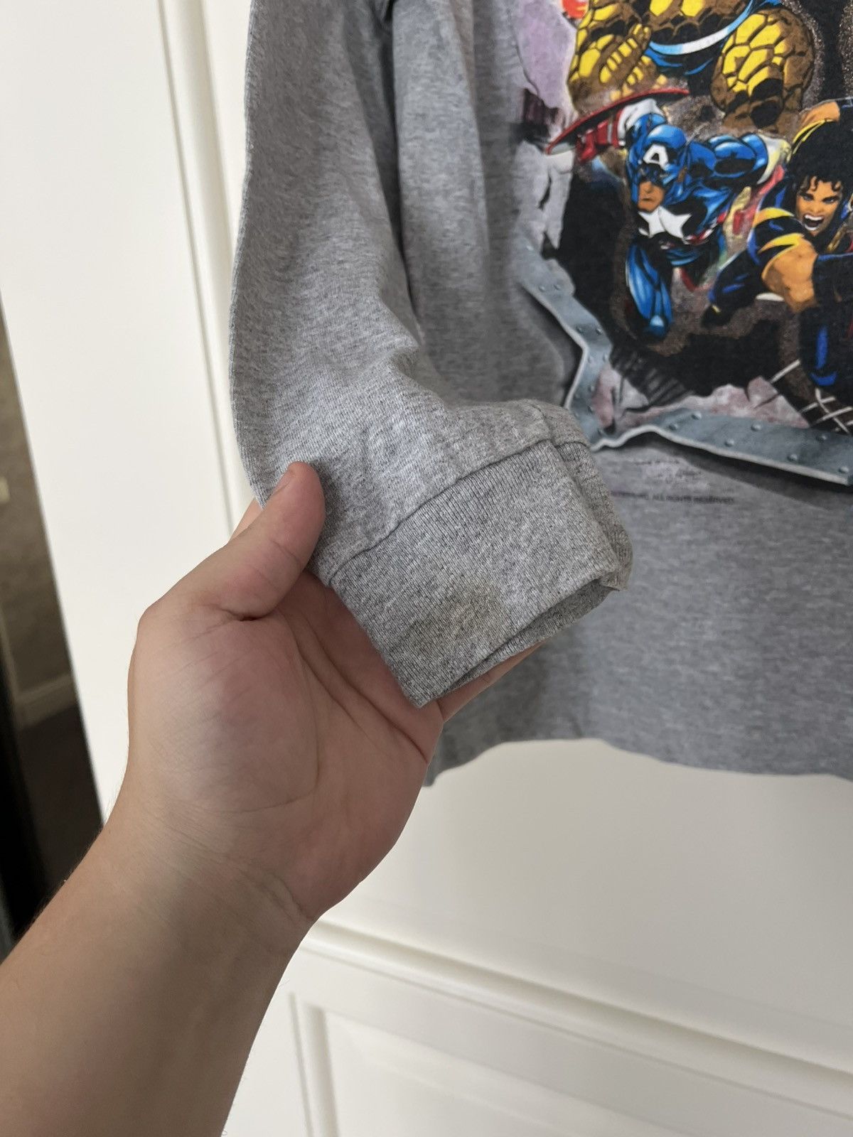 Marvel Comics Vintage 2002 Marvel Sweatshirt comics tee Size M Size US M / EU 48-50 / 2 - 7 Thumbnail