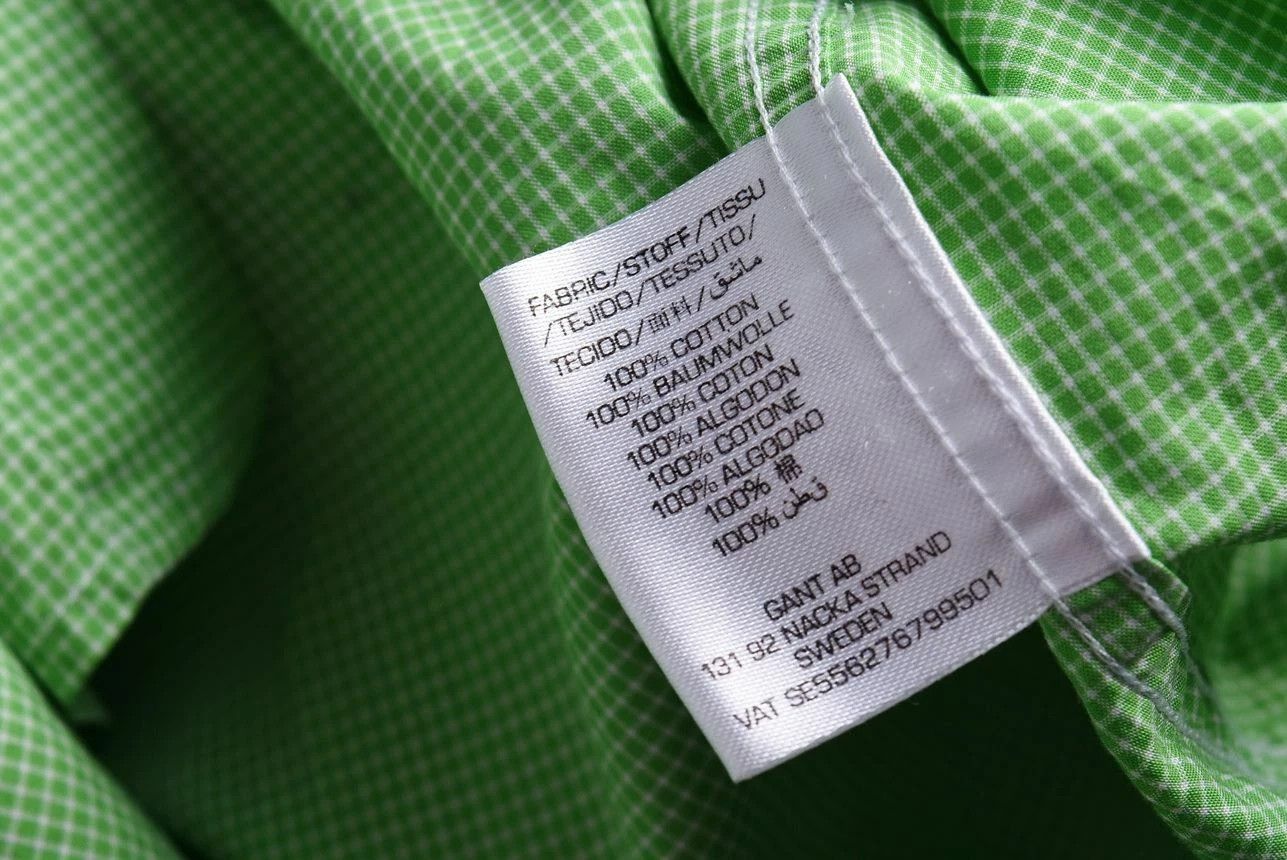 Gant Gant Manhattan Poplin Short Sleeve Check Shirt Size US L / EU 52-54 / 3 - 7 Thumbnail