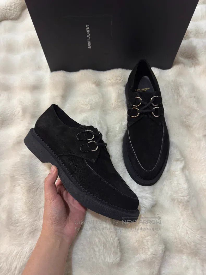 Saint Laurent Paris Saint Laurent Paris Loafers Leather Shoes Size US 9 / EU 42 - 1 Thumbnail