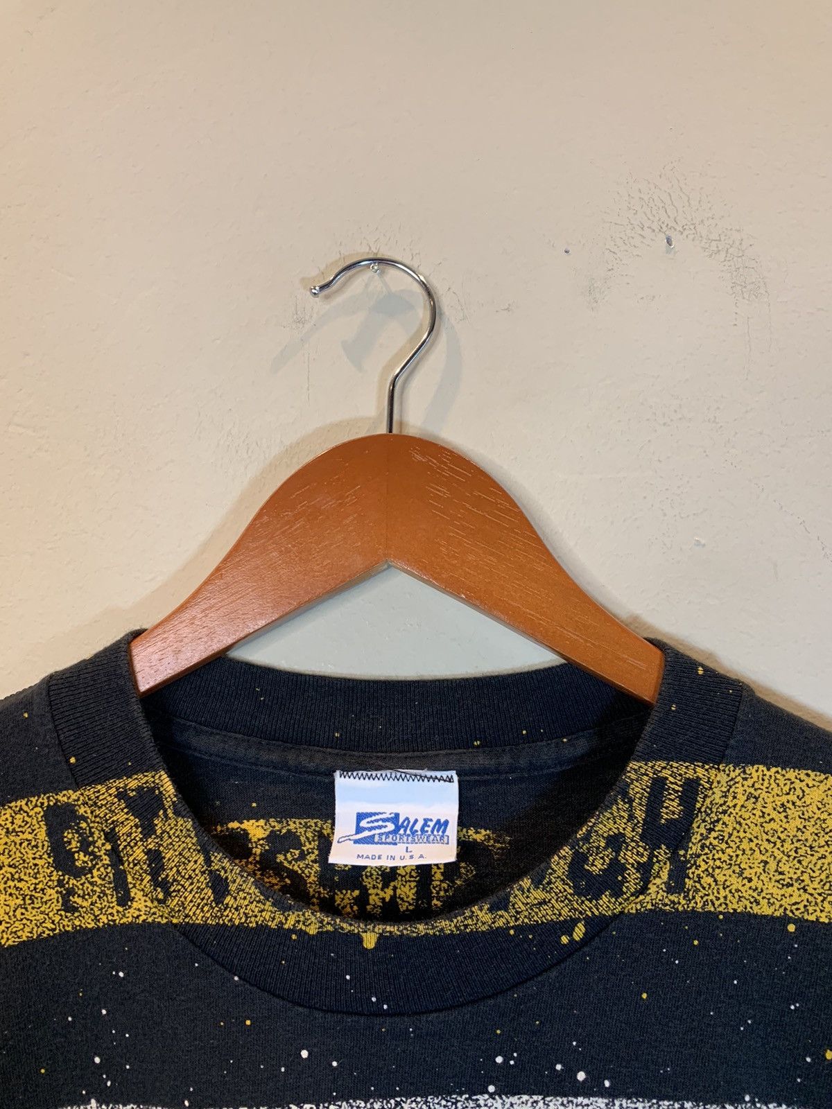 MLB × Salem Sportswear × Vintage *RARE* Vintage 1992 Pittsburgh Pirates Salem MLB AOP T-Shirt Size US L / EU 52-54 / 3 - 11 Thumbnail