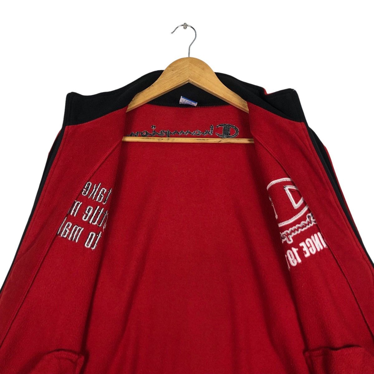 Champion × Japanese Brand × Vintage Champion Fleece Sweatshirt Jacket Medium #A3 Size US M / EU 48-50 / 2 - 12 Thumbnail