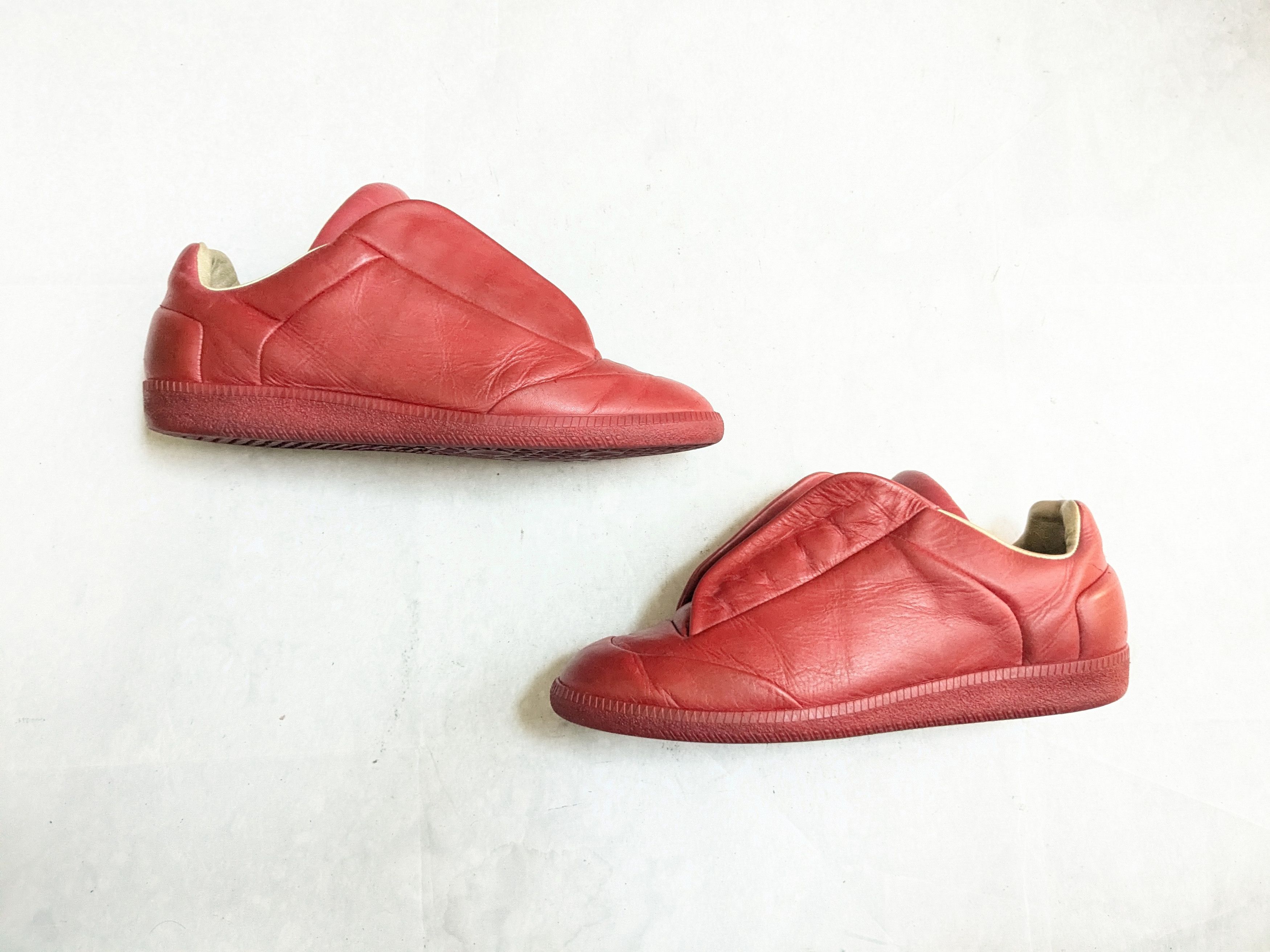 Maison Margiela Maison Margiela futures red 8 41 low tops leather Size US 8 / EU 41 - 1 Thumbnail