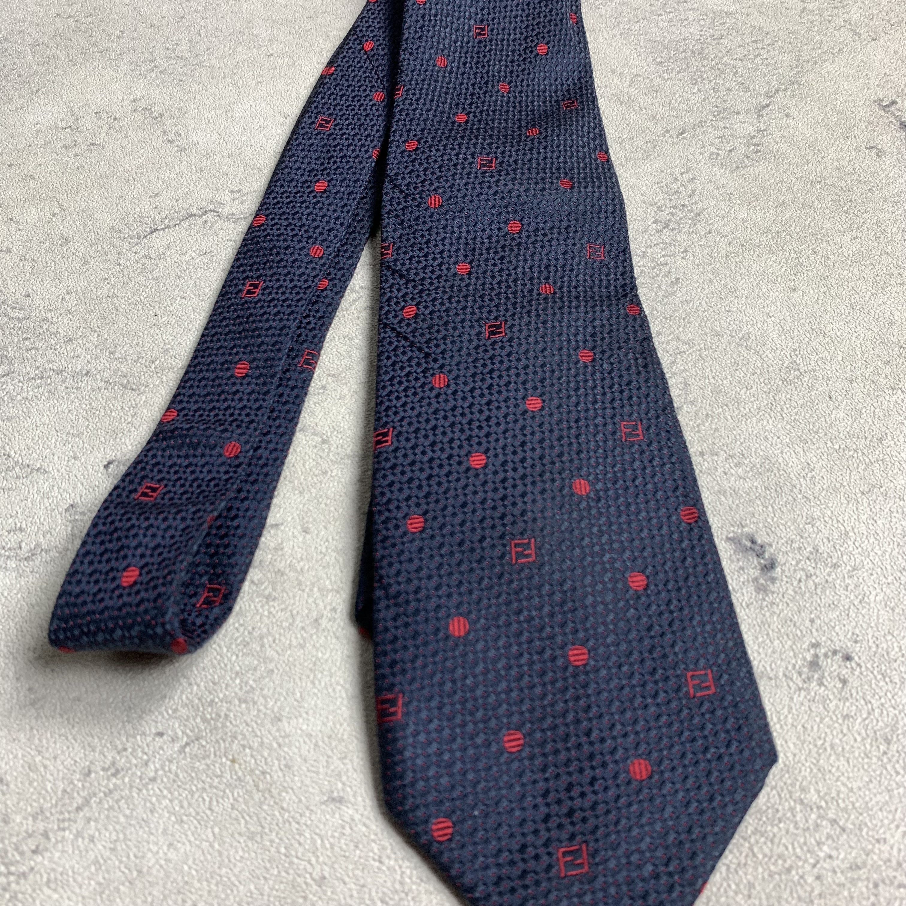 Fendi Fendi Silk Tie Size ONE SIZE - 1 Thumbnail