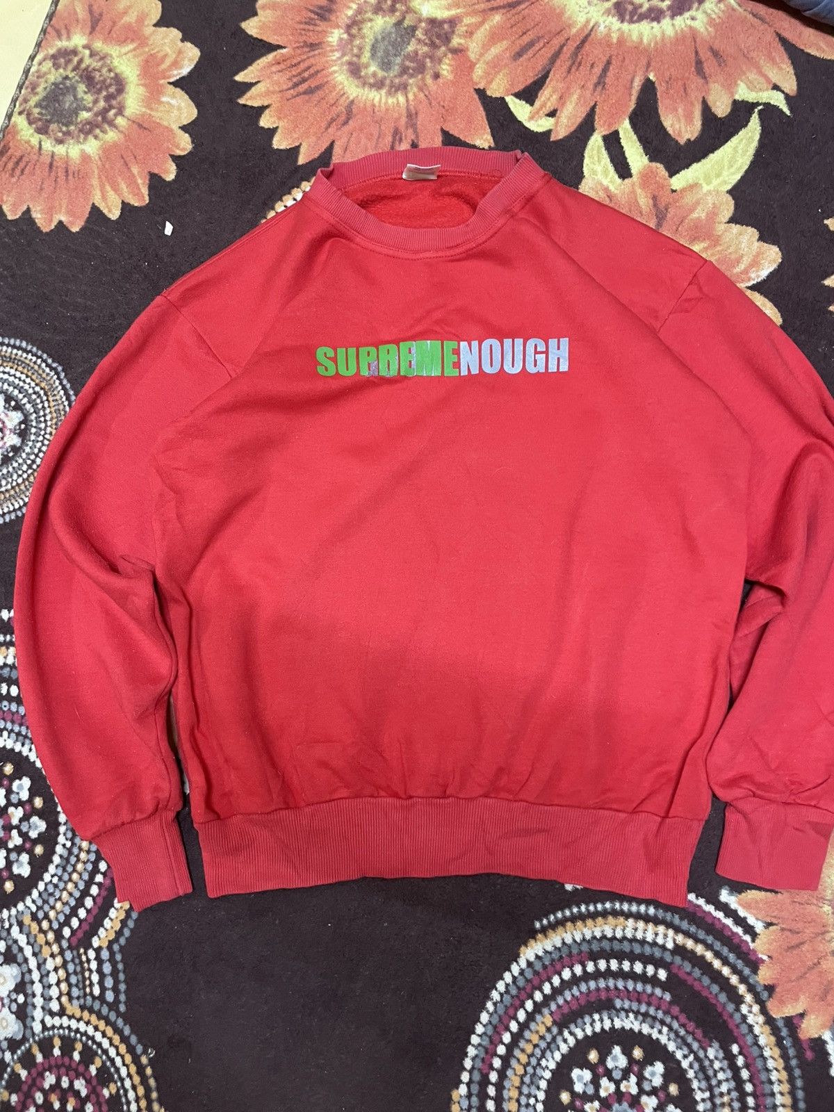 GOODENOUGH × Supreme Vintage Supreme x Goodenough x sweatshirt Size US L / EU 52-54 / 3 - 1 Thumbnail