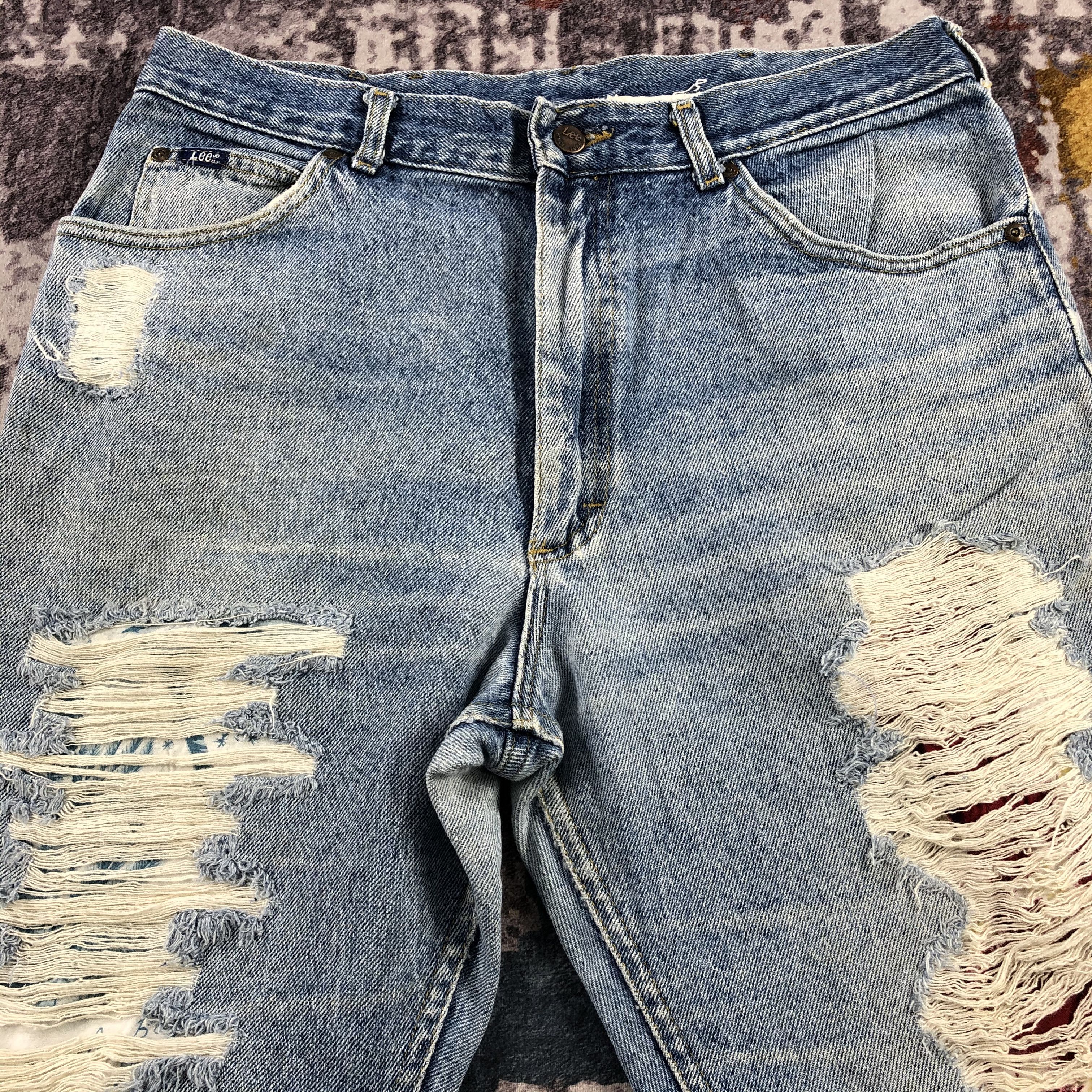 Lee × Vintage Vintage Blue Wash Lee Jeans-JM2794 Size US 34 / EU 50 - 3 Thumbnail