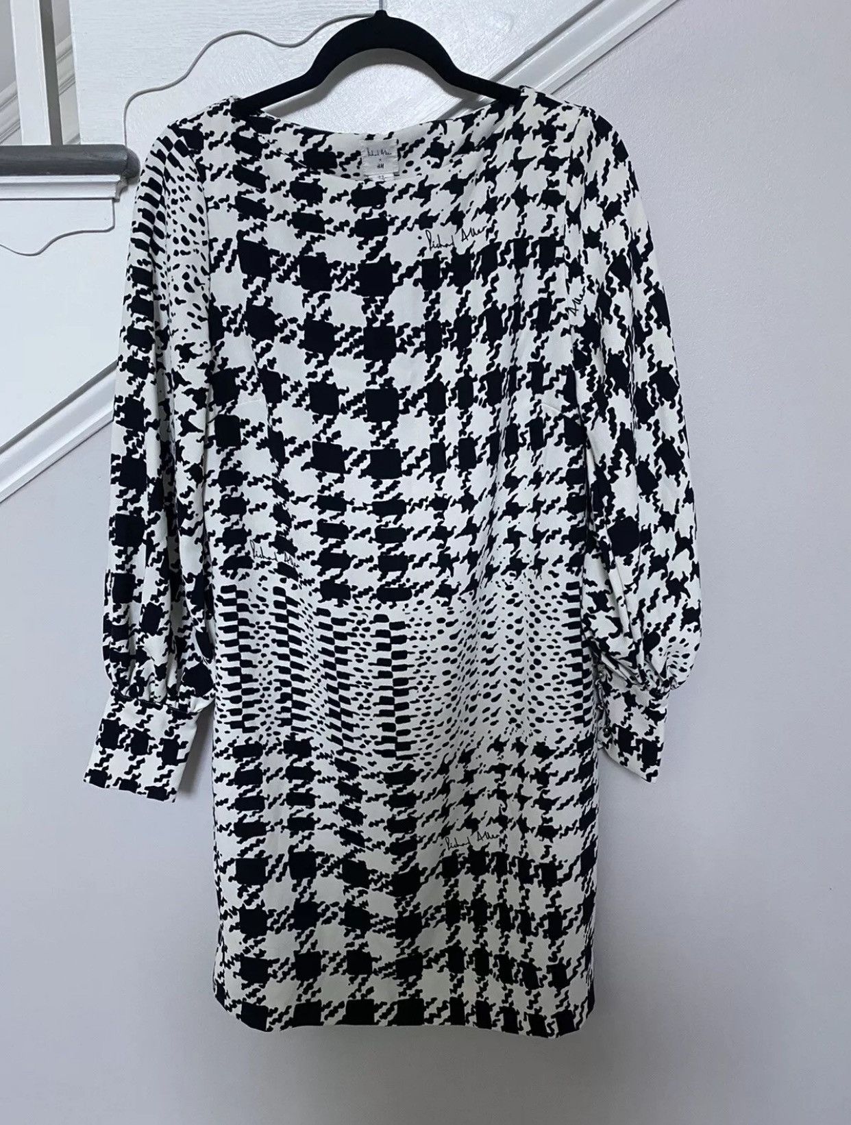 H&M H&M Midi Dress Womens 10 Floral Long Sleeve Bodycon Dress Size M / US 6-8 / IT 42-44 - 5 Thumbnail