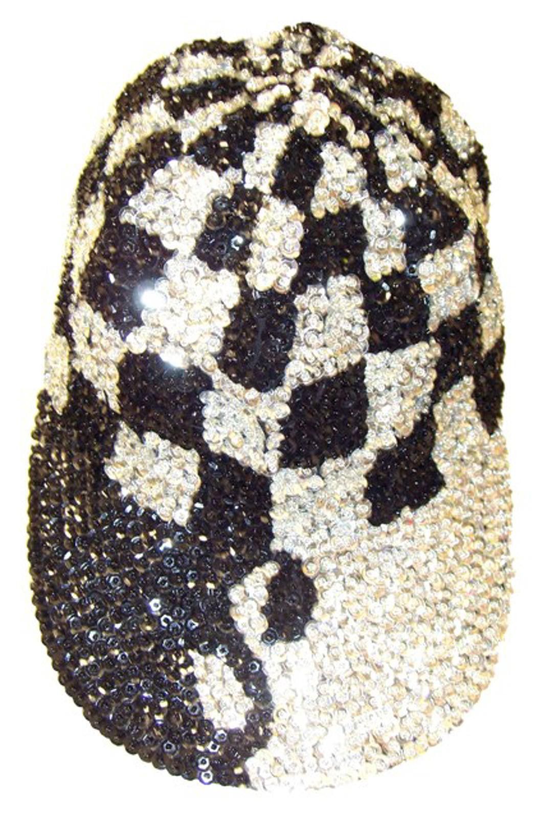 Designer Sequin Baseball Cap Yin-Yen Size ONE SIZE - 1 Preview