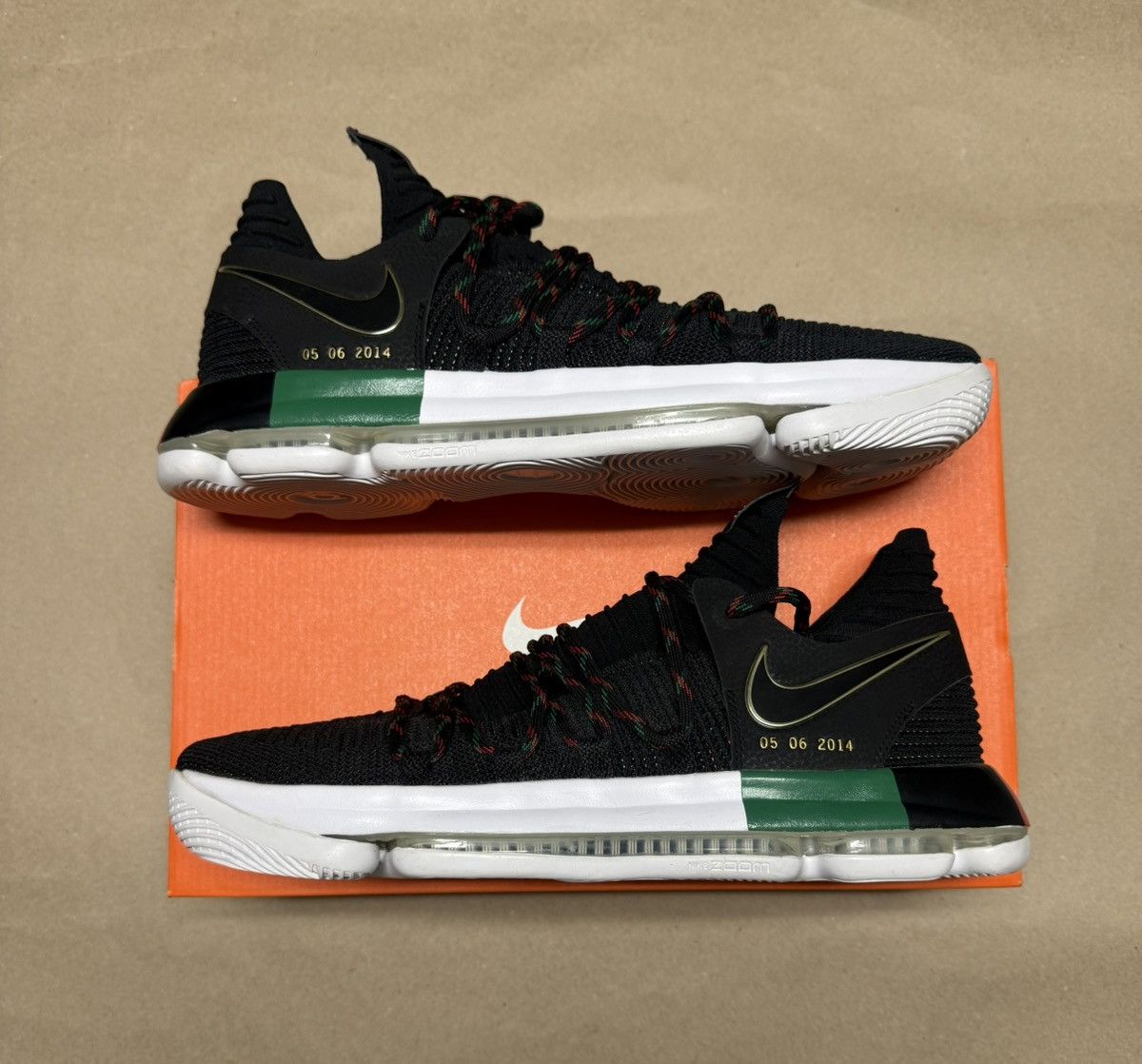 Nike Nike KD 10 Kevin Durant BHM Men’s basketball size 14 NEW Size US 14 / EU 47 - 1 Thumbnail