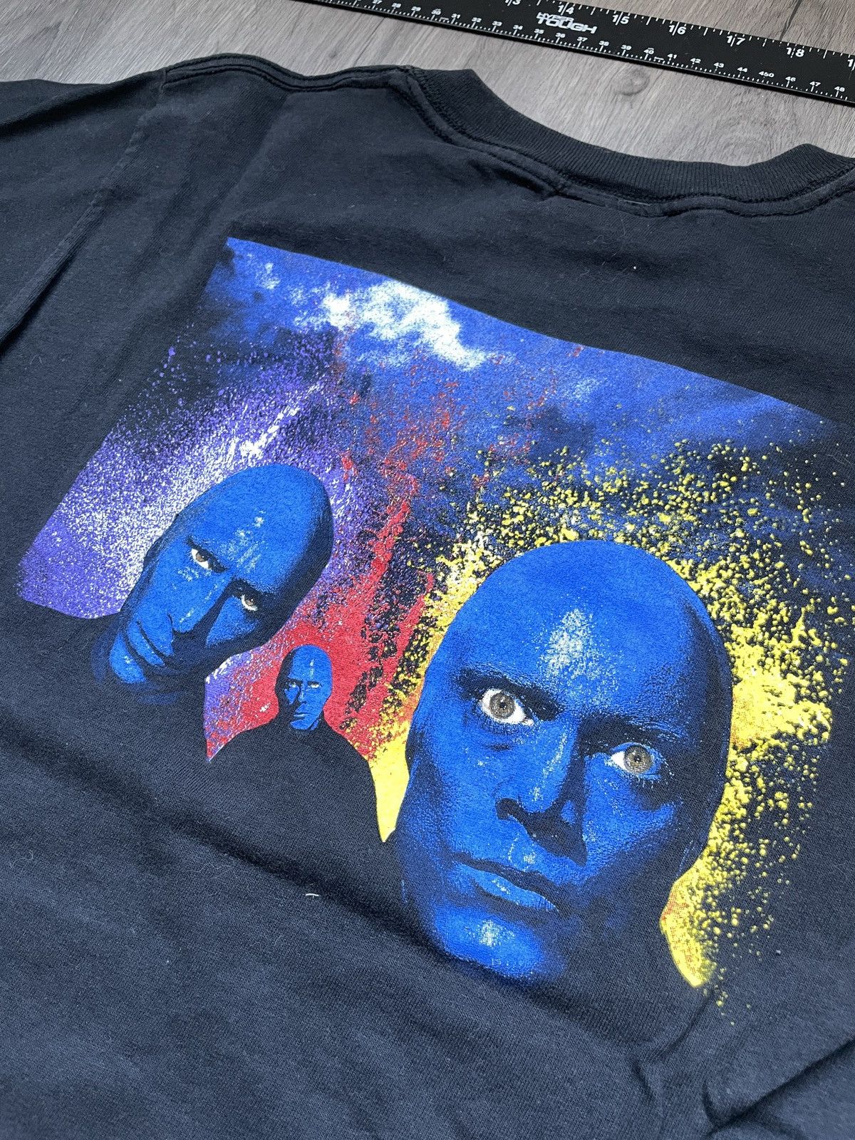 Vintage Y2K Blue Man Group “Live from the Luxor” T-Shirt (Sz. S) Size US S / EU 44-46 / 1 - 2 Thumbnail