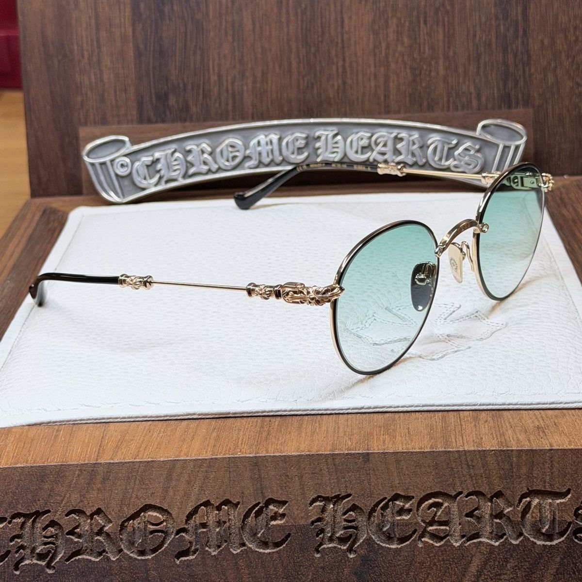 Chrome Hearts Chrome Hearts BUBBA - A 1/1 Sunglasses Size ONE SIZE - 4 Thumbnail