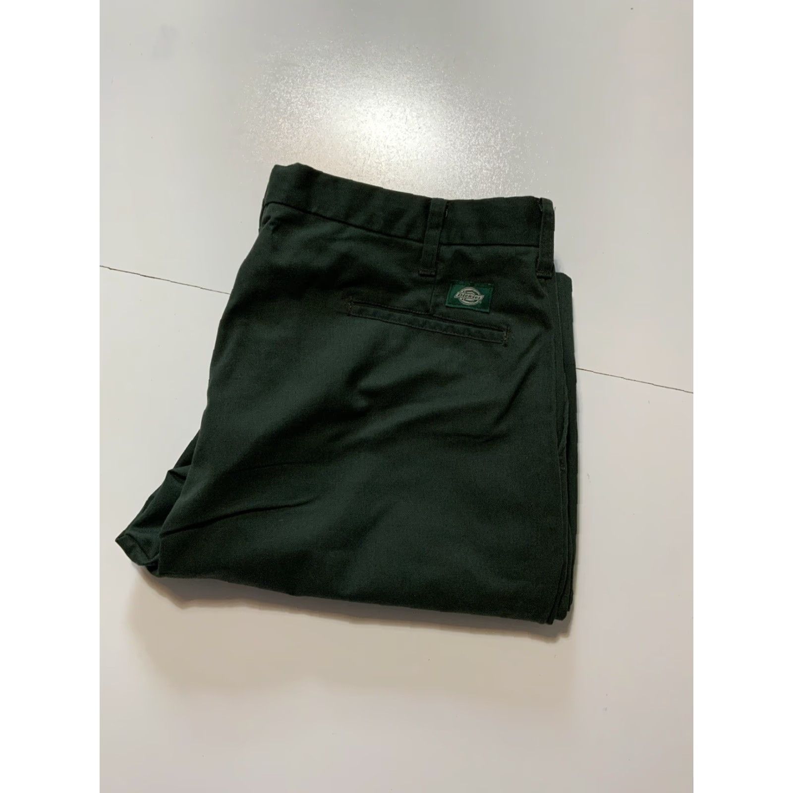 Dickies VINTAGE Dickies Industrial Wear Green Workwear Flat Front Classic Pants Sz. 40 Mens Size US 40 / EU 56 - 2 Thumbnail