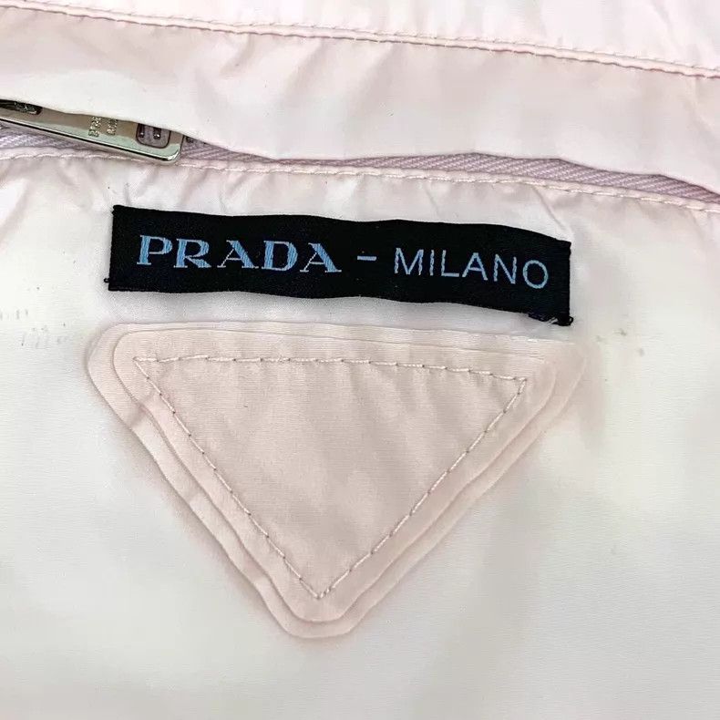 Prada Prada Light pink stand-up collar zipper long-sleeved jacke Size XS / US 0-2 / IT 36-38 - 5 Thumbnail