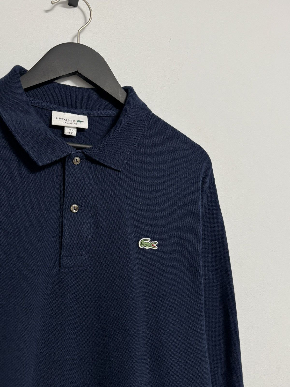 Lacoste 🐊Lacoste Vintage Y2K style Hype Long Sleeve Rare Size US XL / EU 56 / 4 - 4 Thumbnail