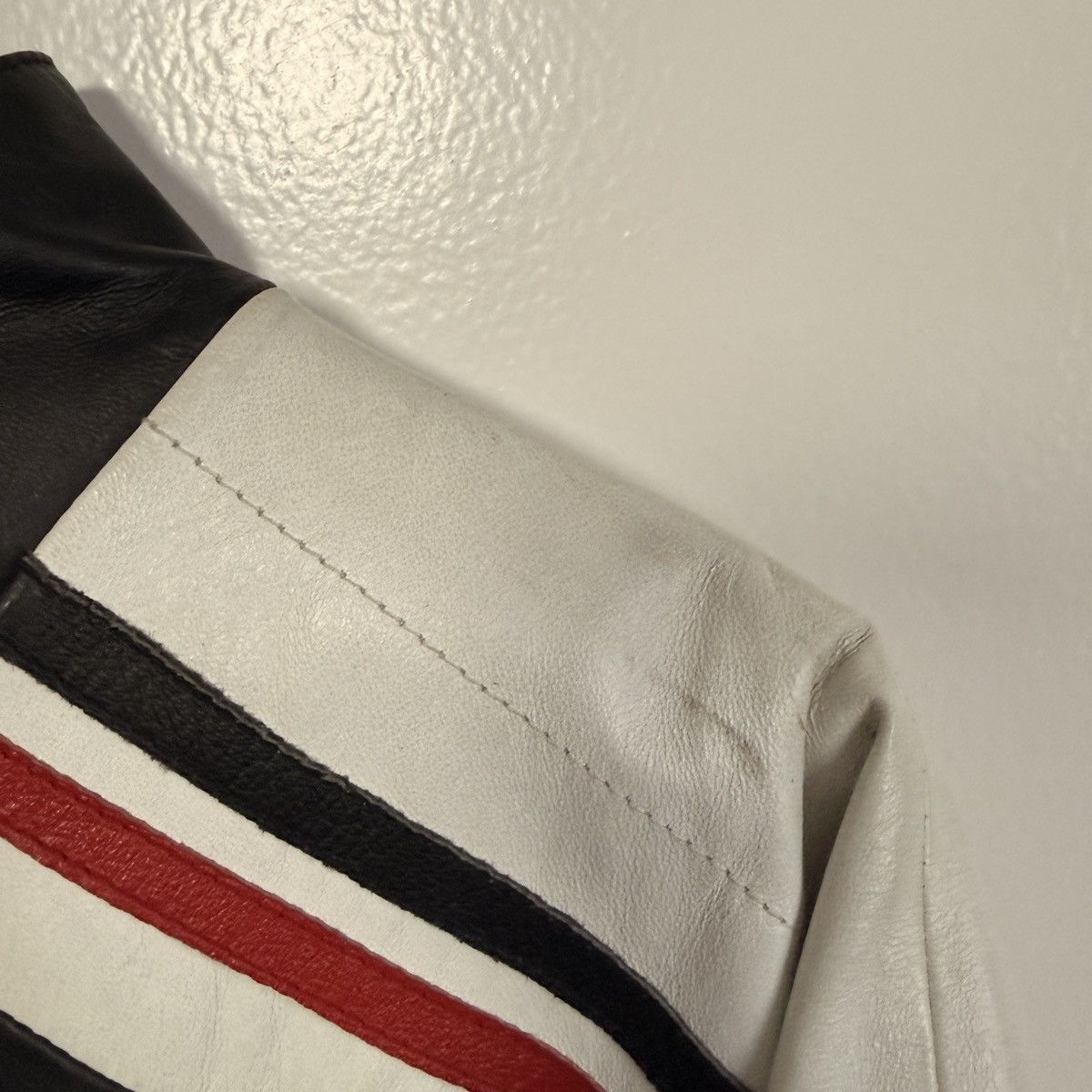 NASCAR Vintage Dale Eranhardt Leather Jacket Size US XL / EU 56 / 4 - 6 Thumbnail