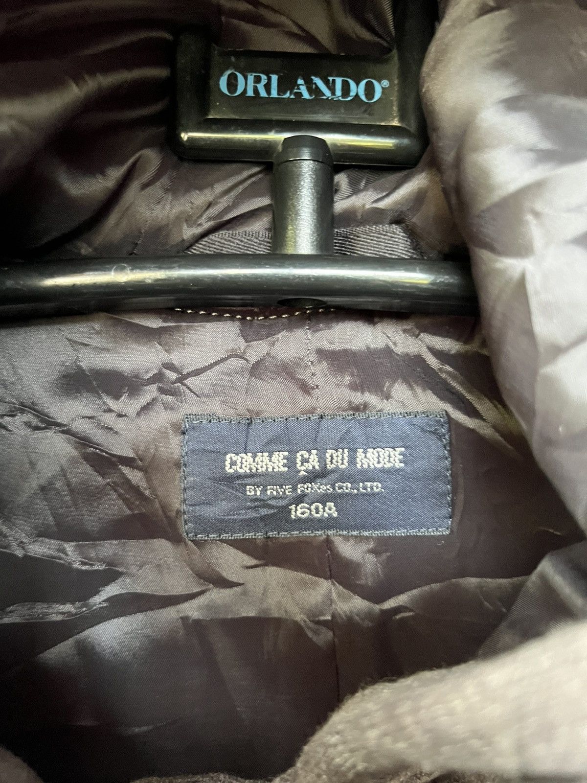 20471120 🔥Comme Ca Du Mode by Five Foxes Co Quilted Twin Pocketed Size US M / EU 48-50 / 2 - 5 Thumbnail